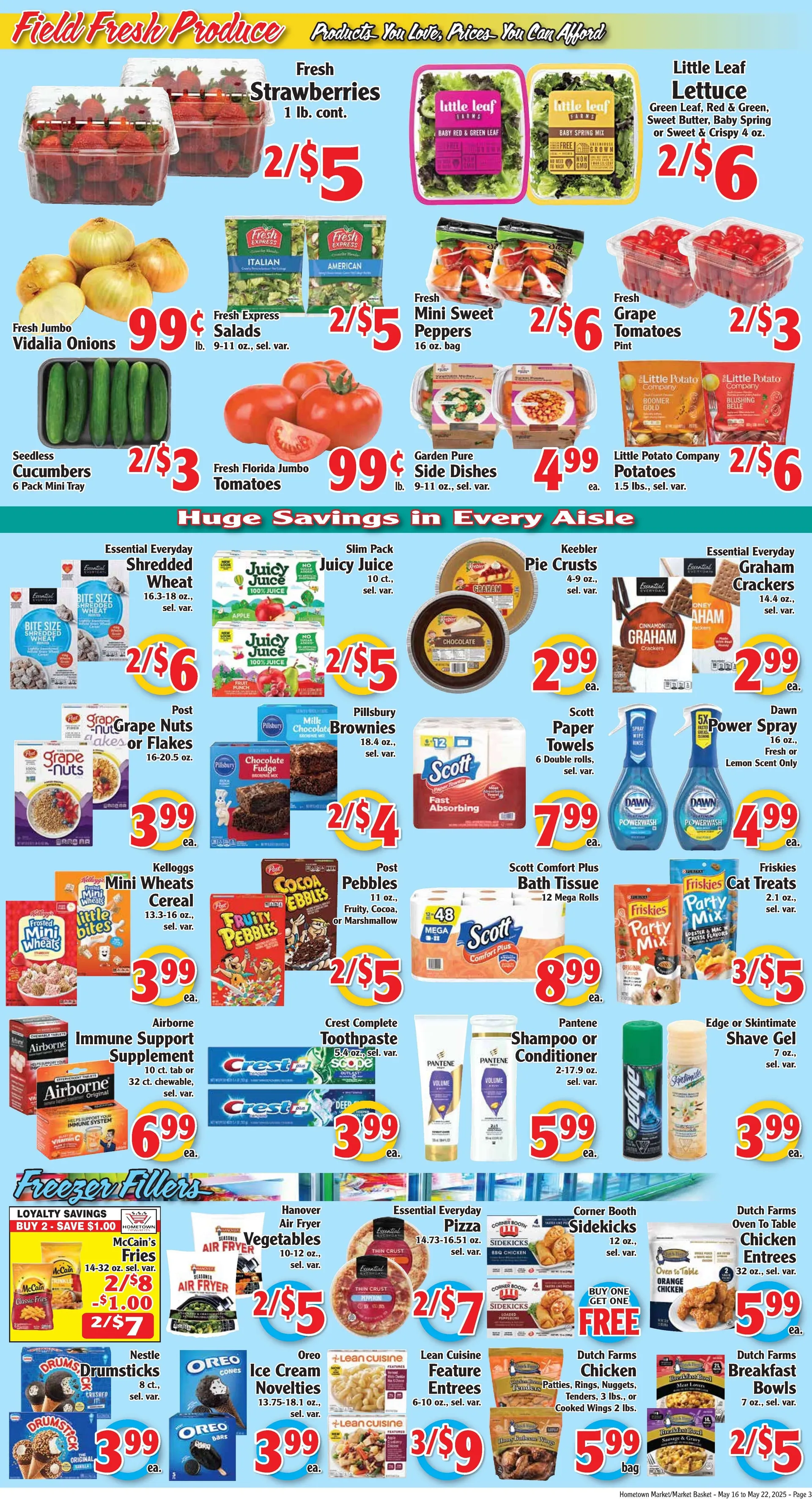 Weekly ad Hometown Market lSales from May 16 to May 22 2025 - Page 3