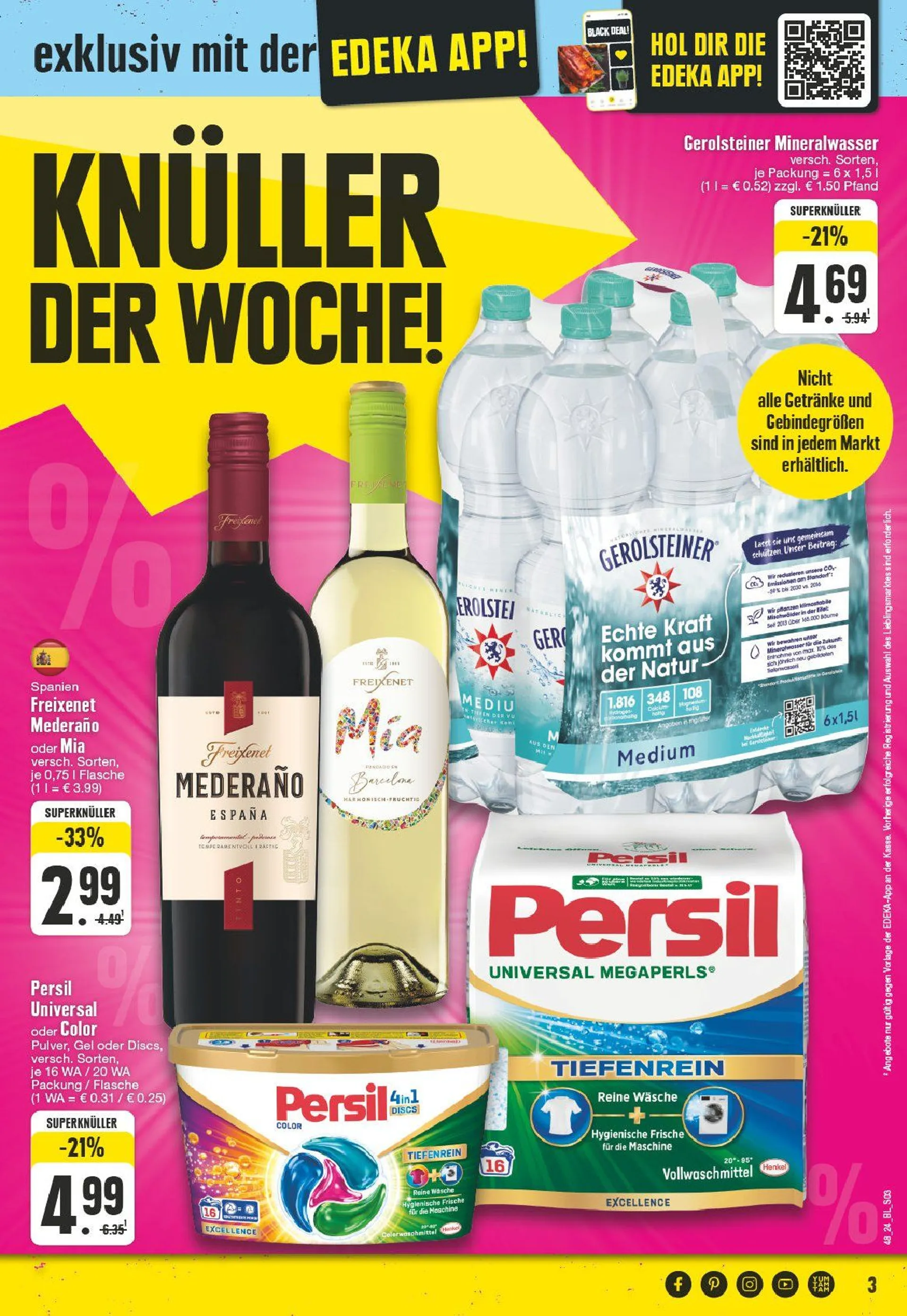 Edeka Propsket von 25. November bis 30. November 2024 - Prospekt seite 3