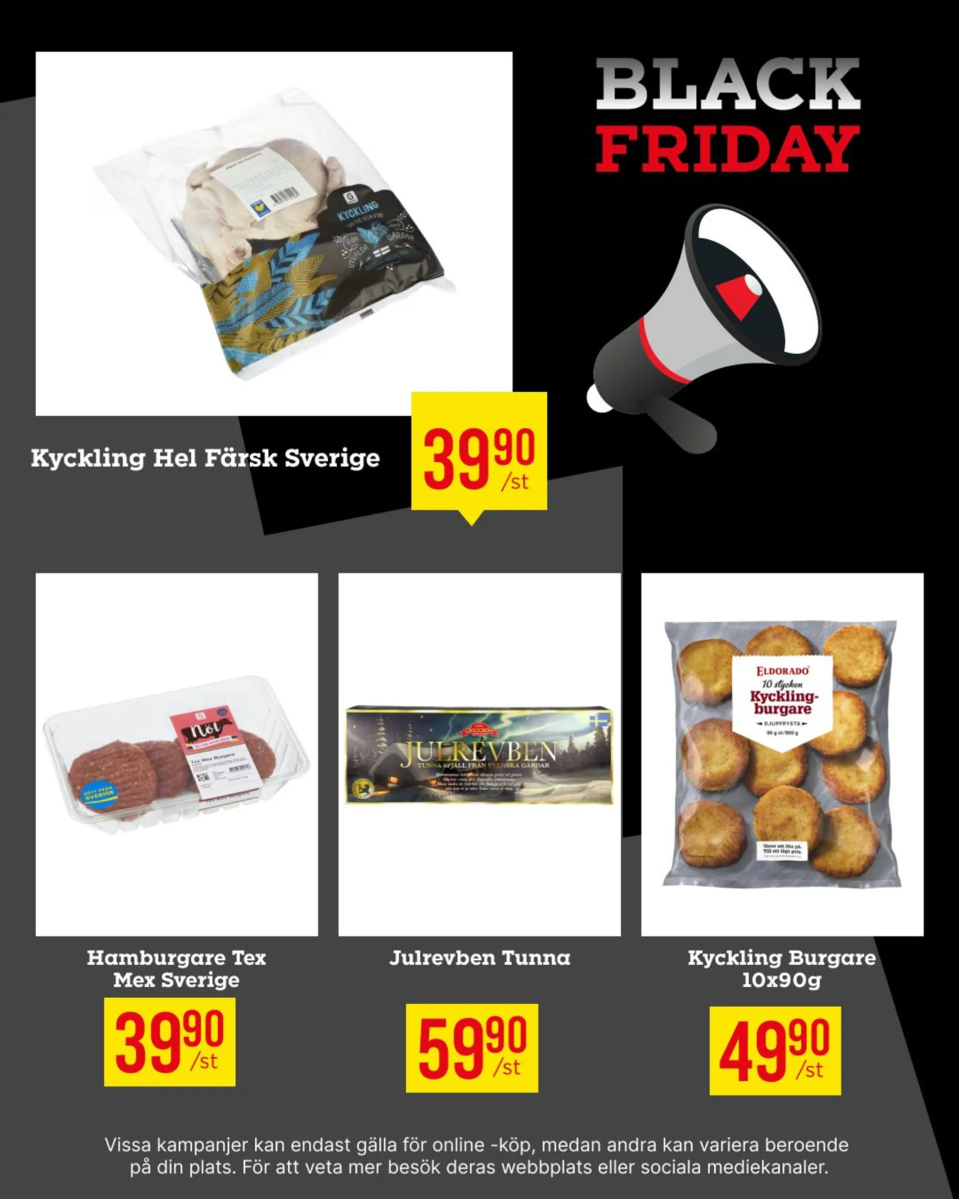 Black Friday deals från 20 november till 4 december 2024 - Reklamblad sidor 2