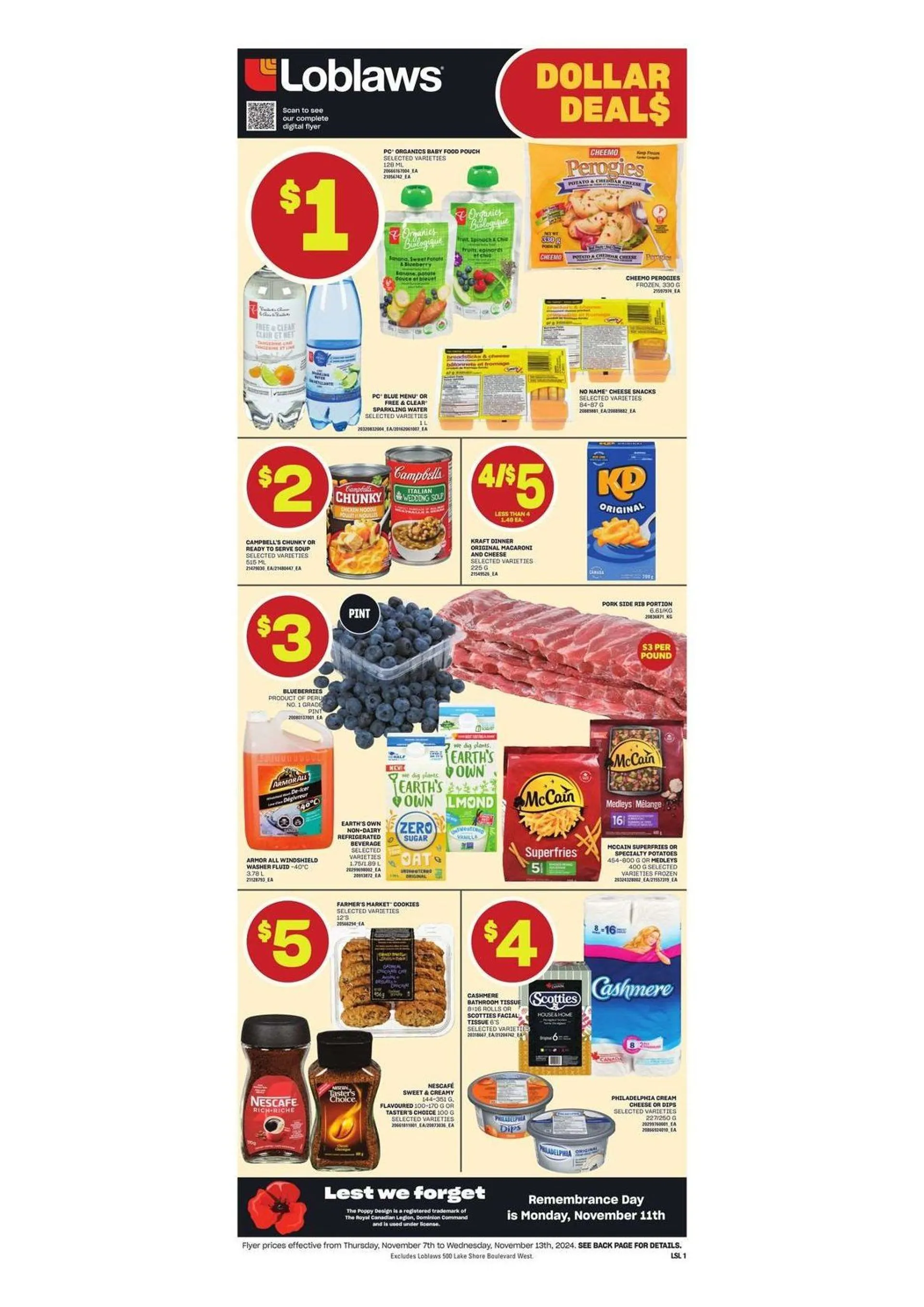 Loblaws Weekly Ad  from November 7 to November 13 2024 - flyer page 