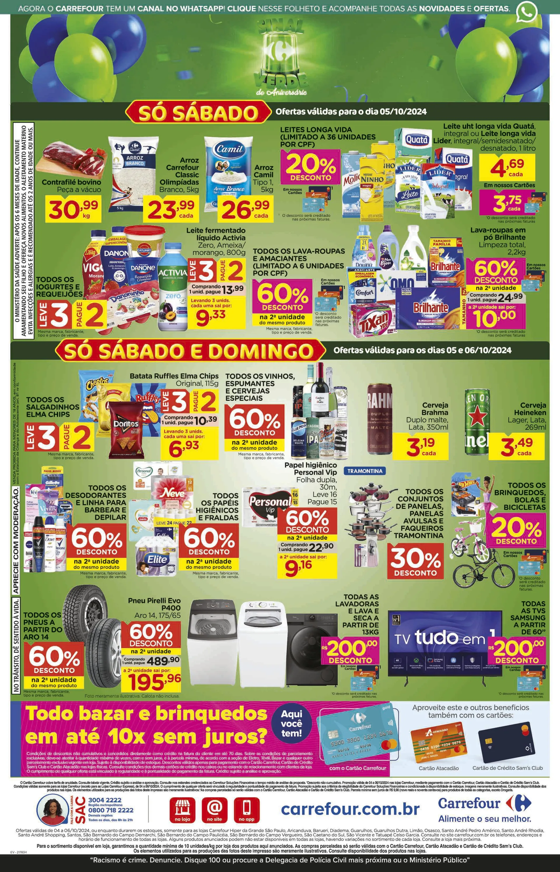 Encarte de Catálogo: Carrefour 4 de outubro até 10 de outubro 2024 - Pagina 2