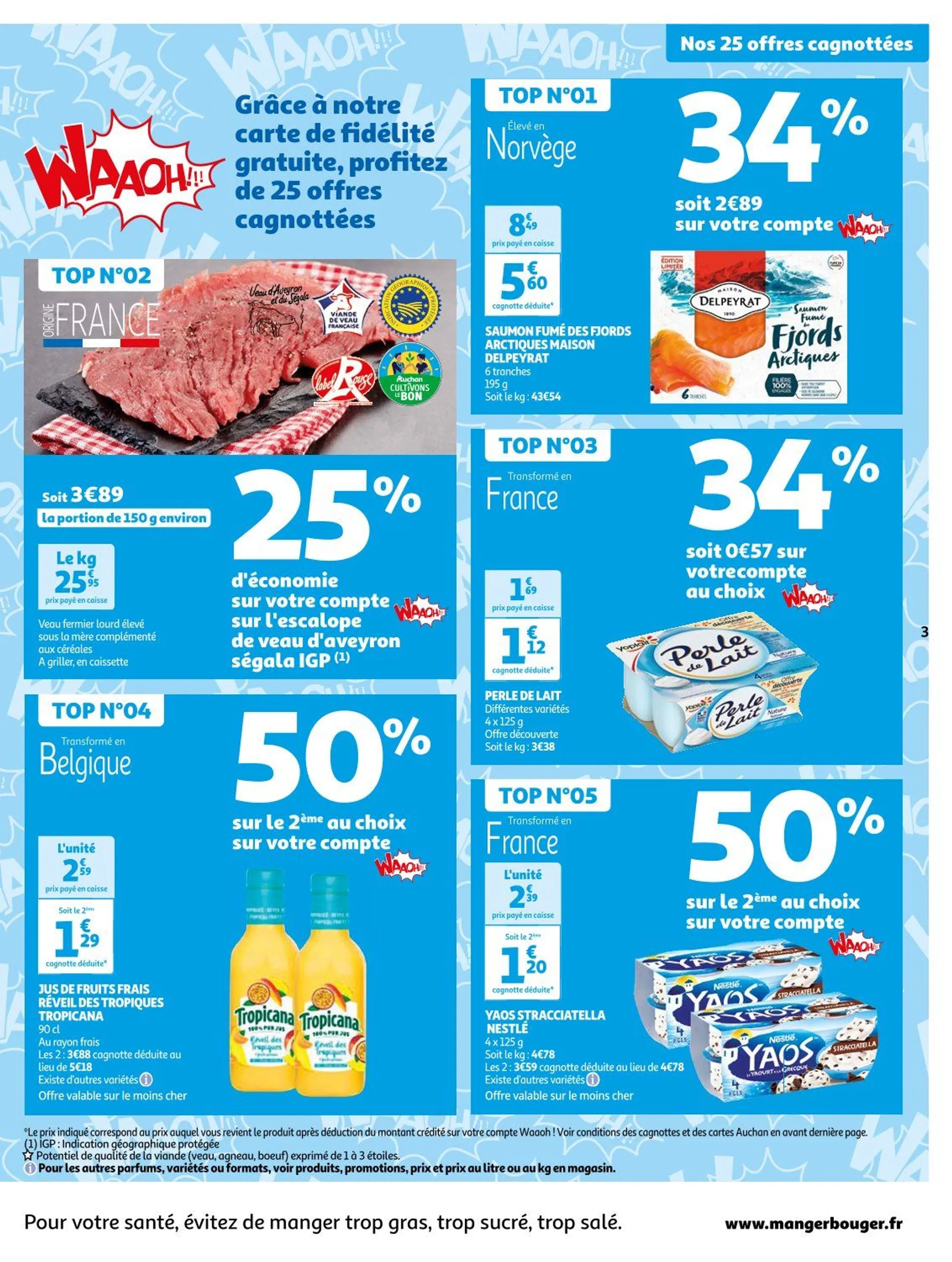 Auchan Offres de brochures du 1 octobre au 6 octobre 2024 - Catalogue page 3