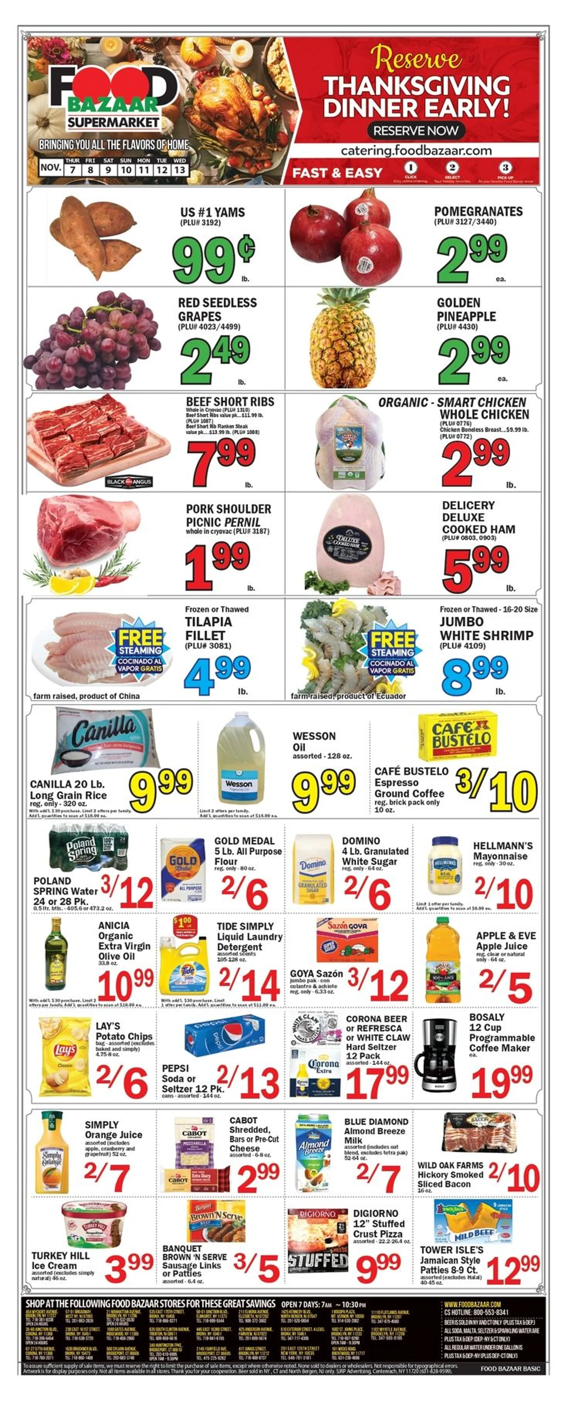 Weekly ad Food Bazaar from November 7 to November 13 2024 - Page 