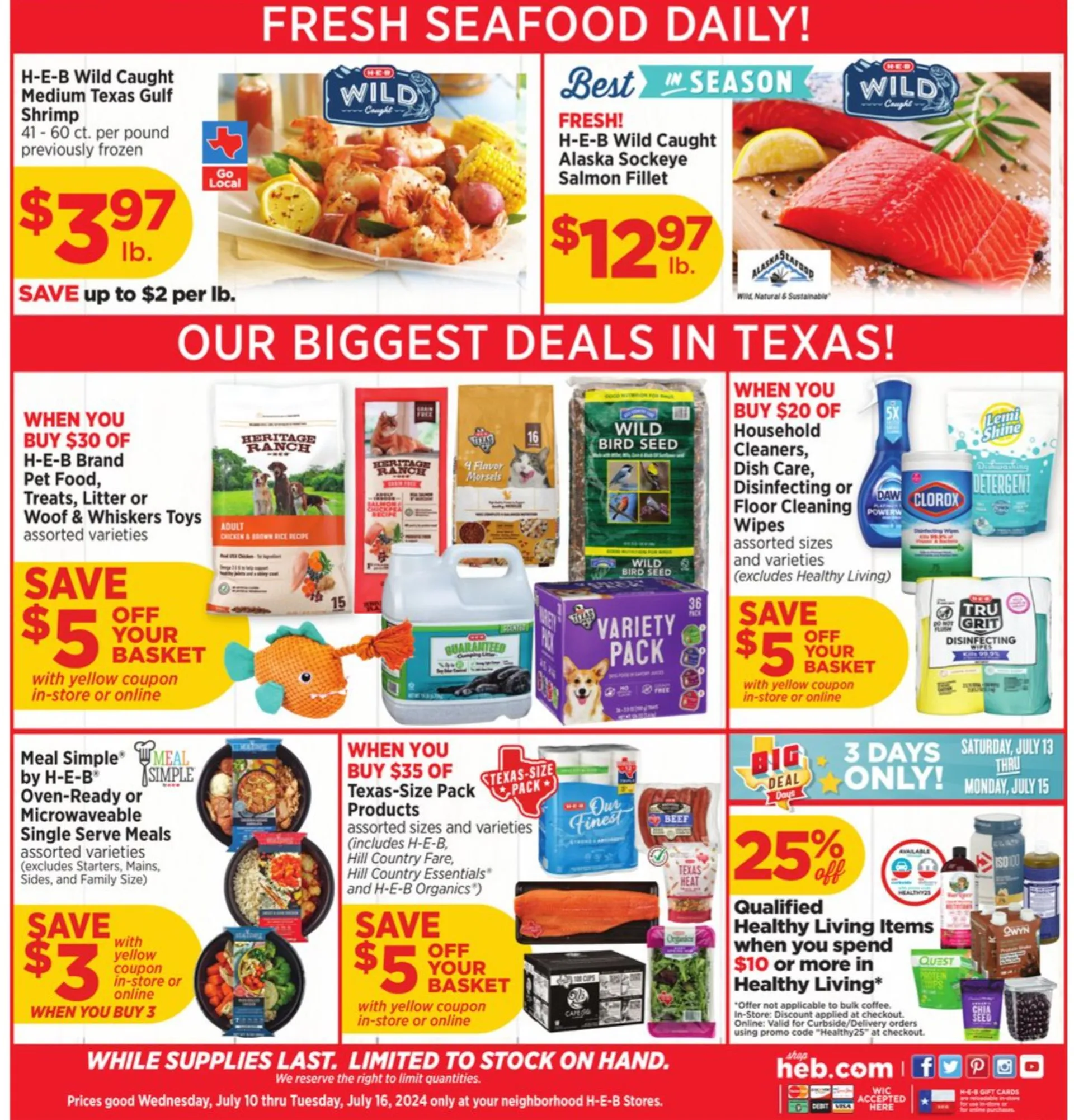 Weekly ad H-E-B Weekly Ad from July 10 to July 16 2024 - Page 2