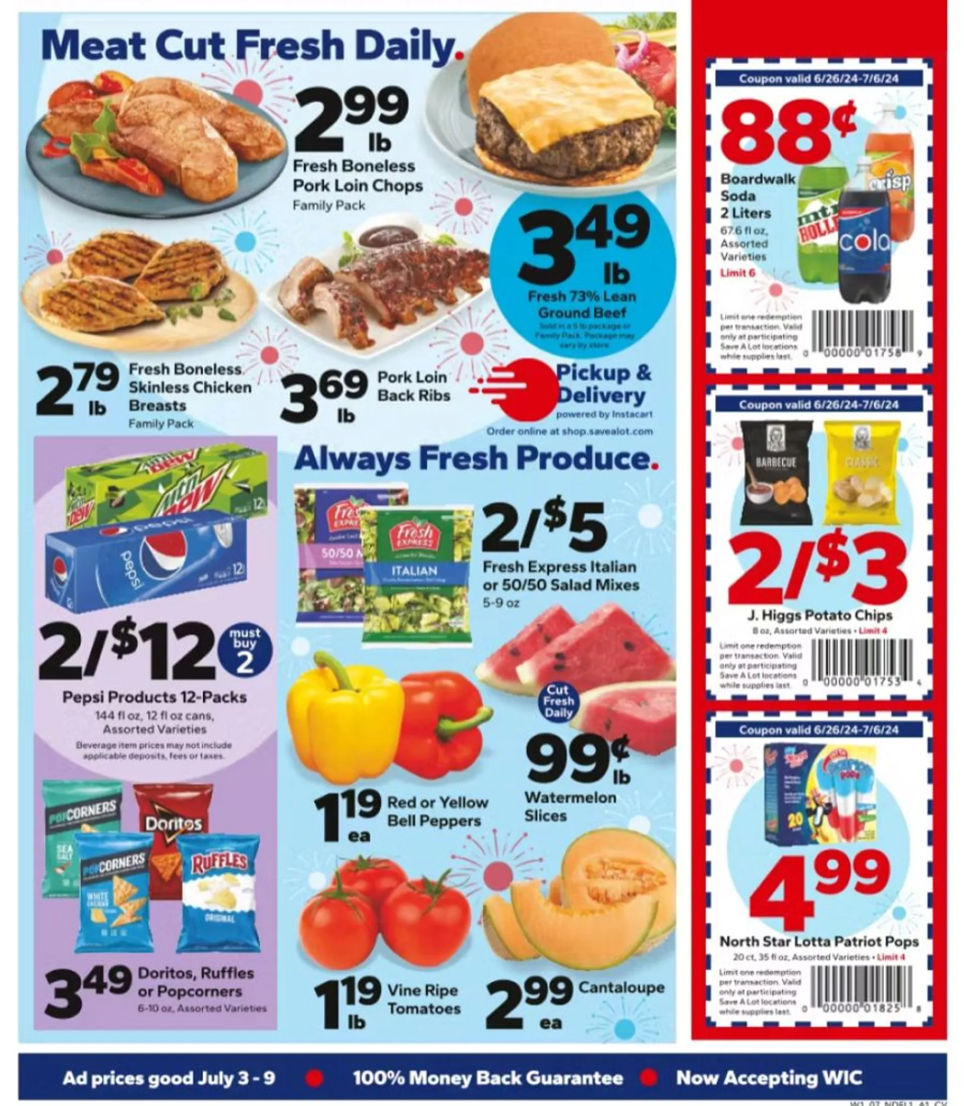 Weekly ad Save a Lot Weekly Ad from July 8 to July 11 2024 - Page 2