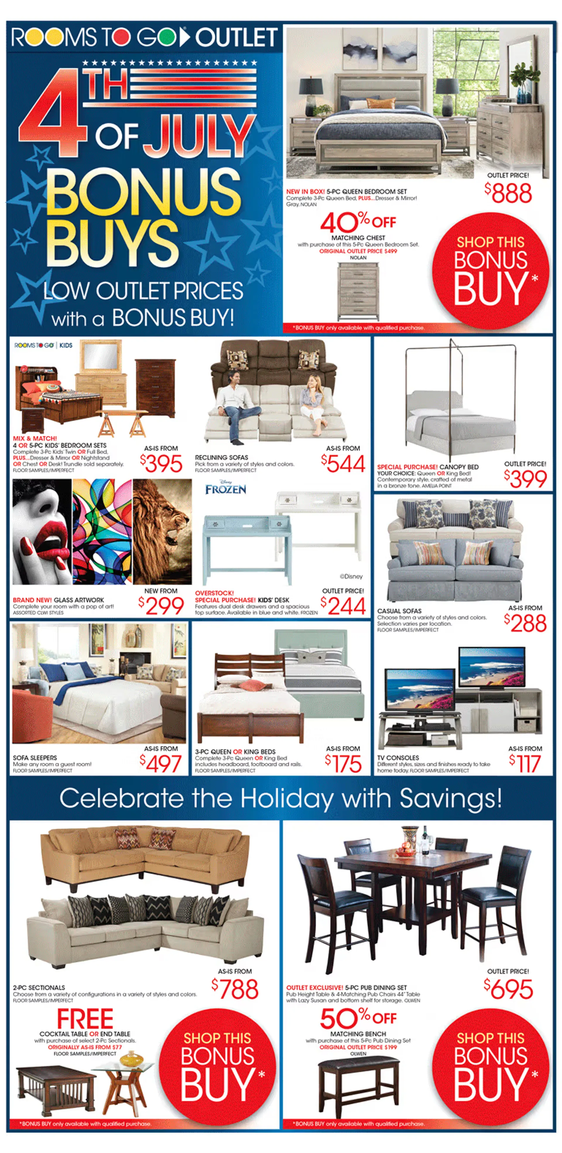 Weekly ad Rooms To Go weekly ads from June 11 to July 18 2025 - Page 2