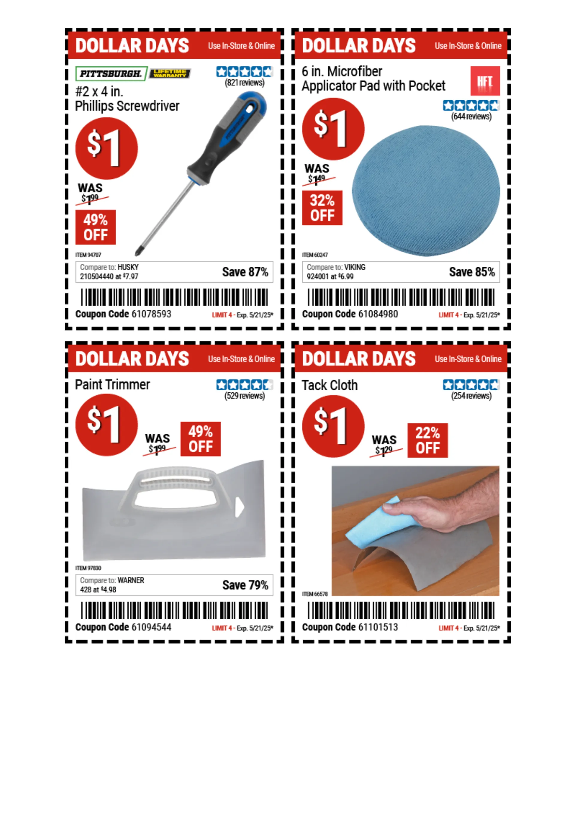 Weekly ad Coupons and Instant Savings  from May 8 to May 22 2025 - Page 2