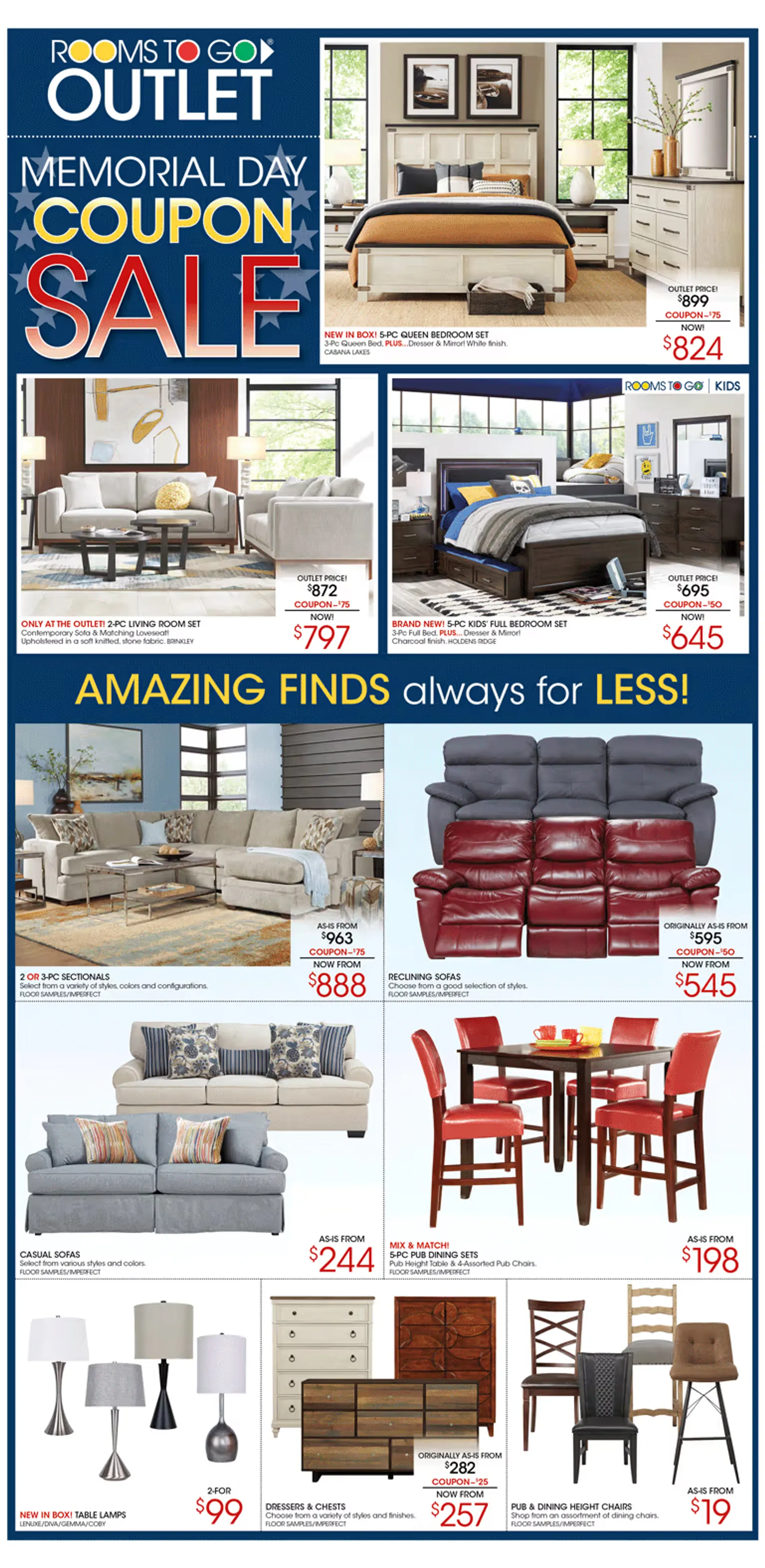 Weekly ad Rooms To Go Deals from May 16 to May 26 2025 - Page 2