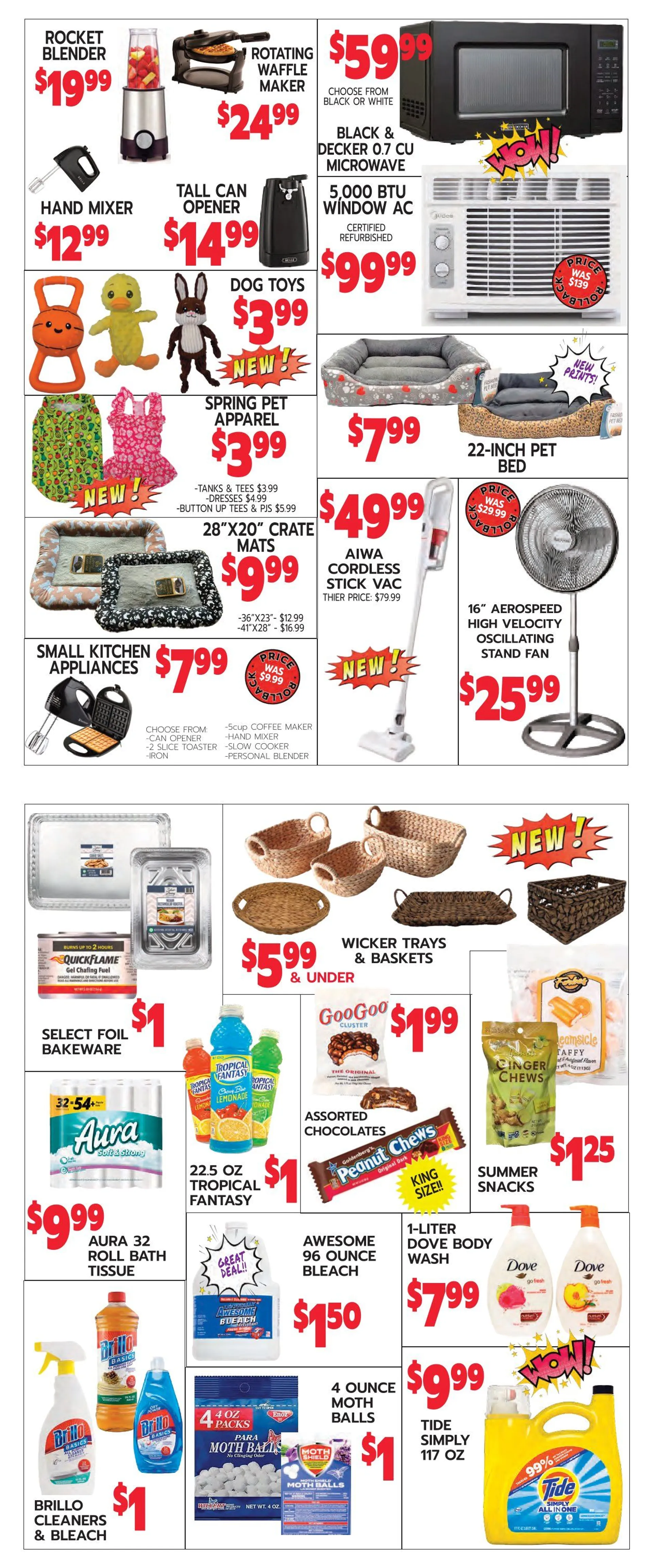 Weekly ad Roses Discount Stores Sales from April 20 to May 17 2025 - Page 3