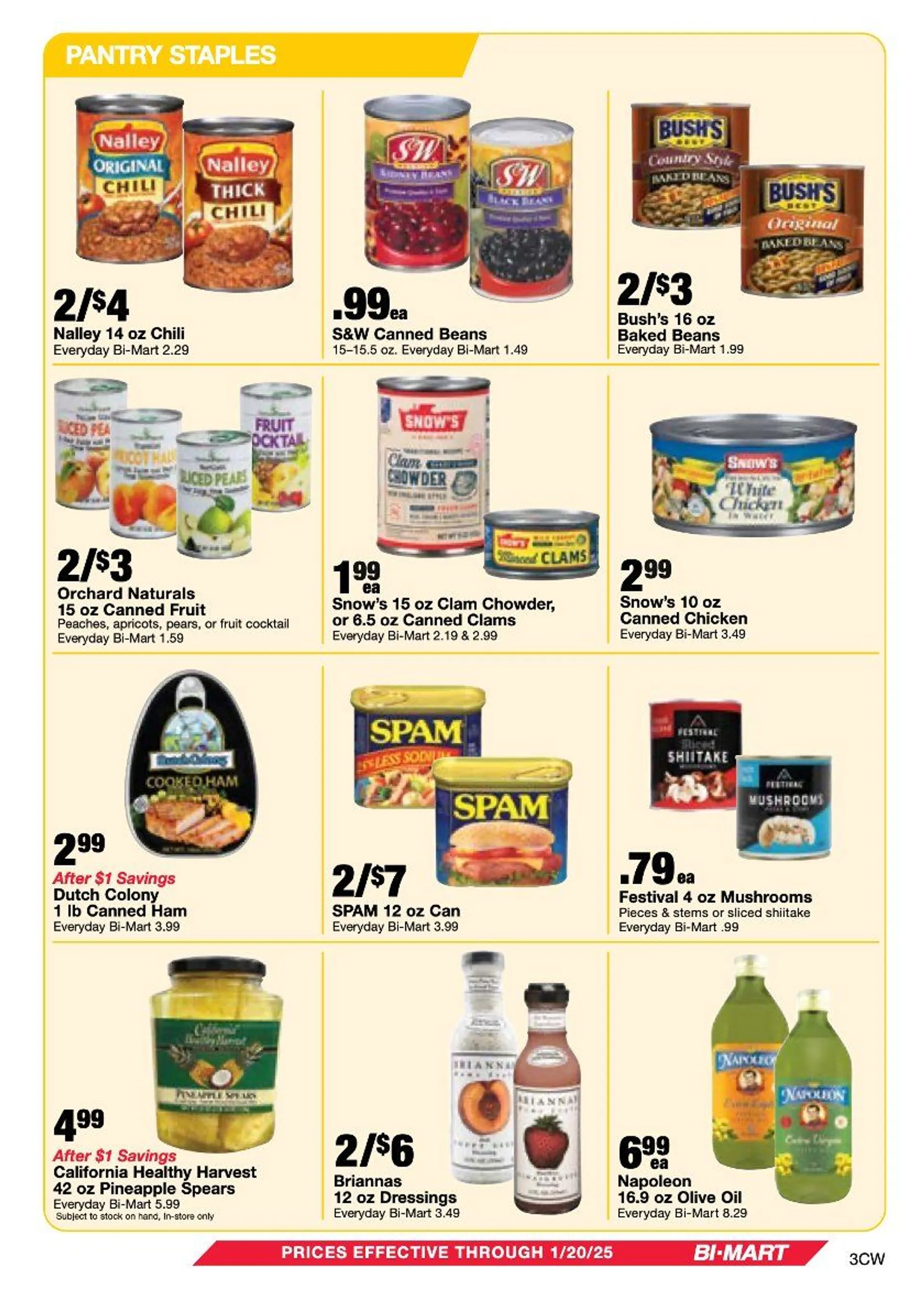 Weekly ad Bi-Mart Sles from December 31 to January 20 2025 - Page 3