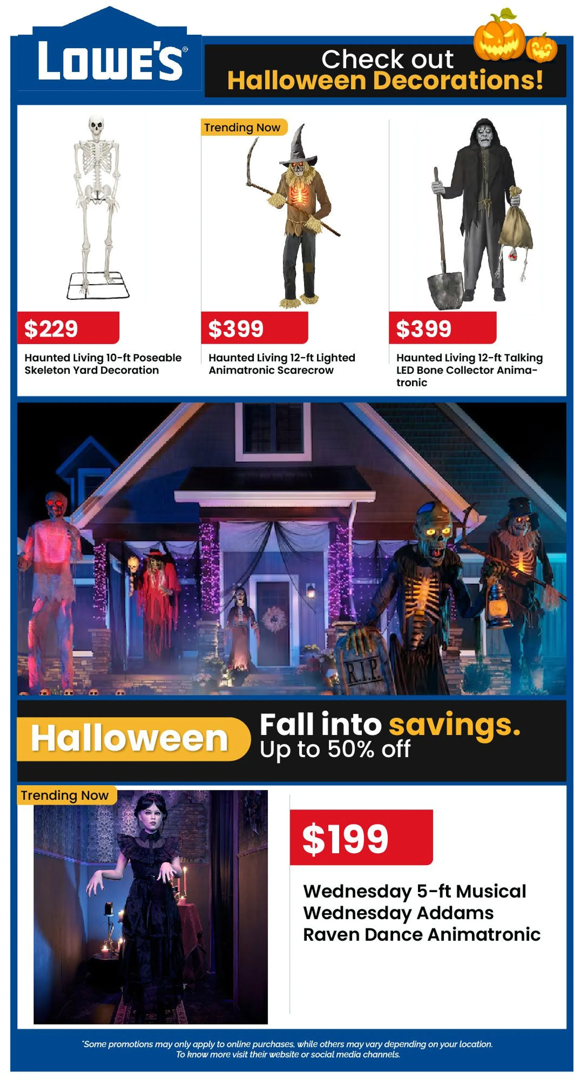 Weekly ad Lowe's Halloween sales from September 27 to October 31 2024 - Page 2