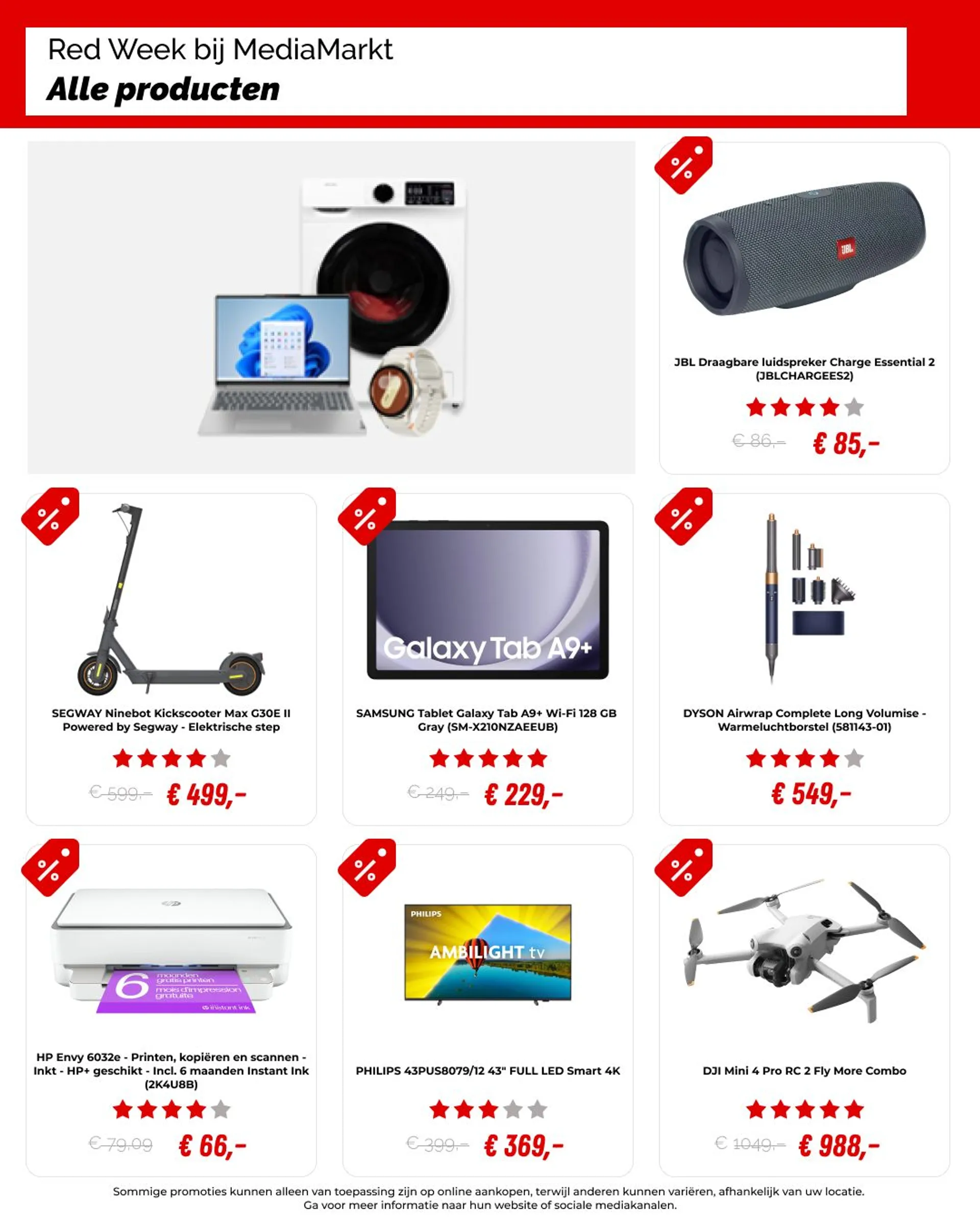 Speciale promoties van MediaMarkt van 5 september tot 19 september 2024 - folder pagina 2