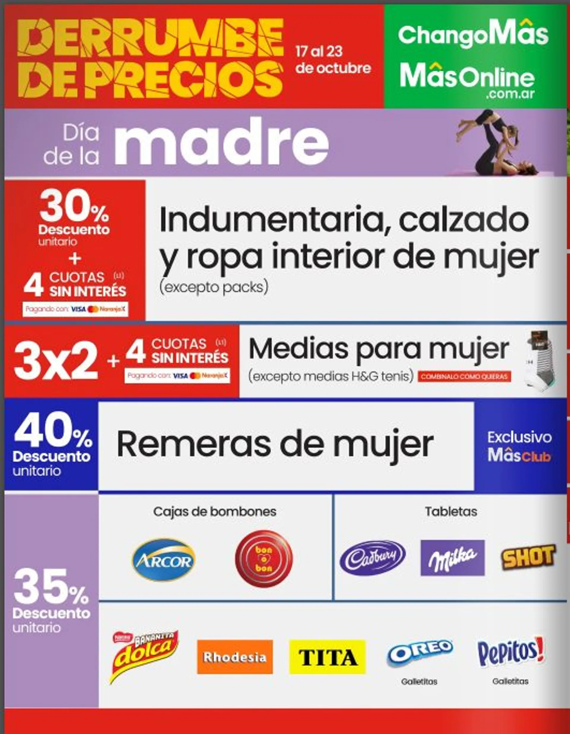 Ofertas de ChangoMas Derrumbre de precios! 18 de octubre al 23 de octubre 2024 - Página 2 del catálogo