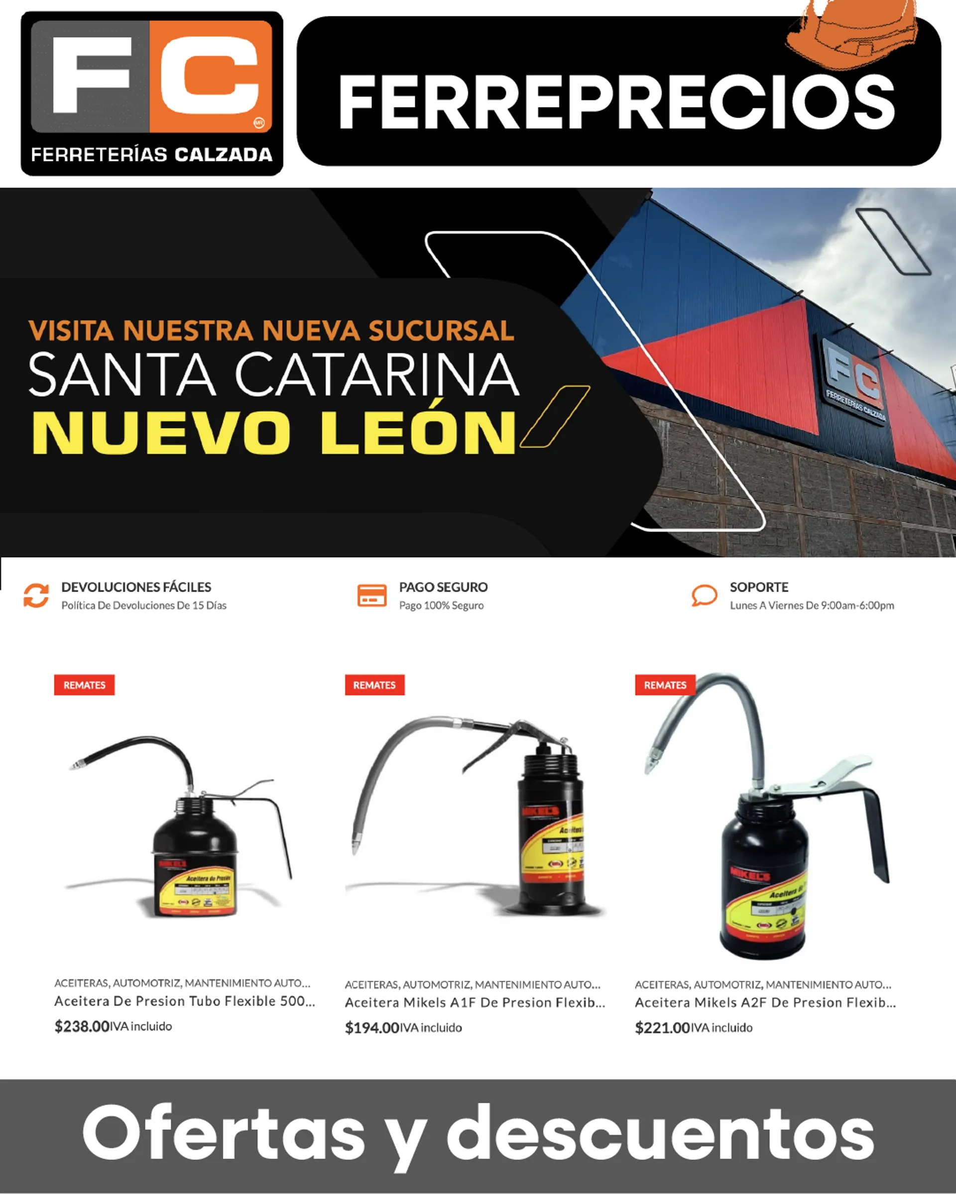 Catálogo de Ferretería Calzada Ofertas y descuentos 18 de abril al 2 de mayo 2025 - Pagina 