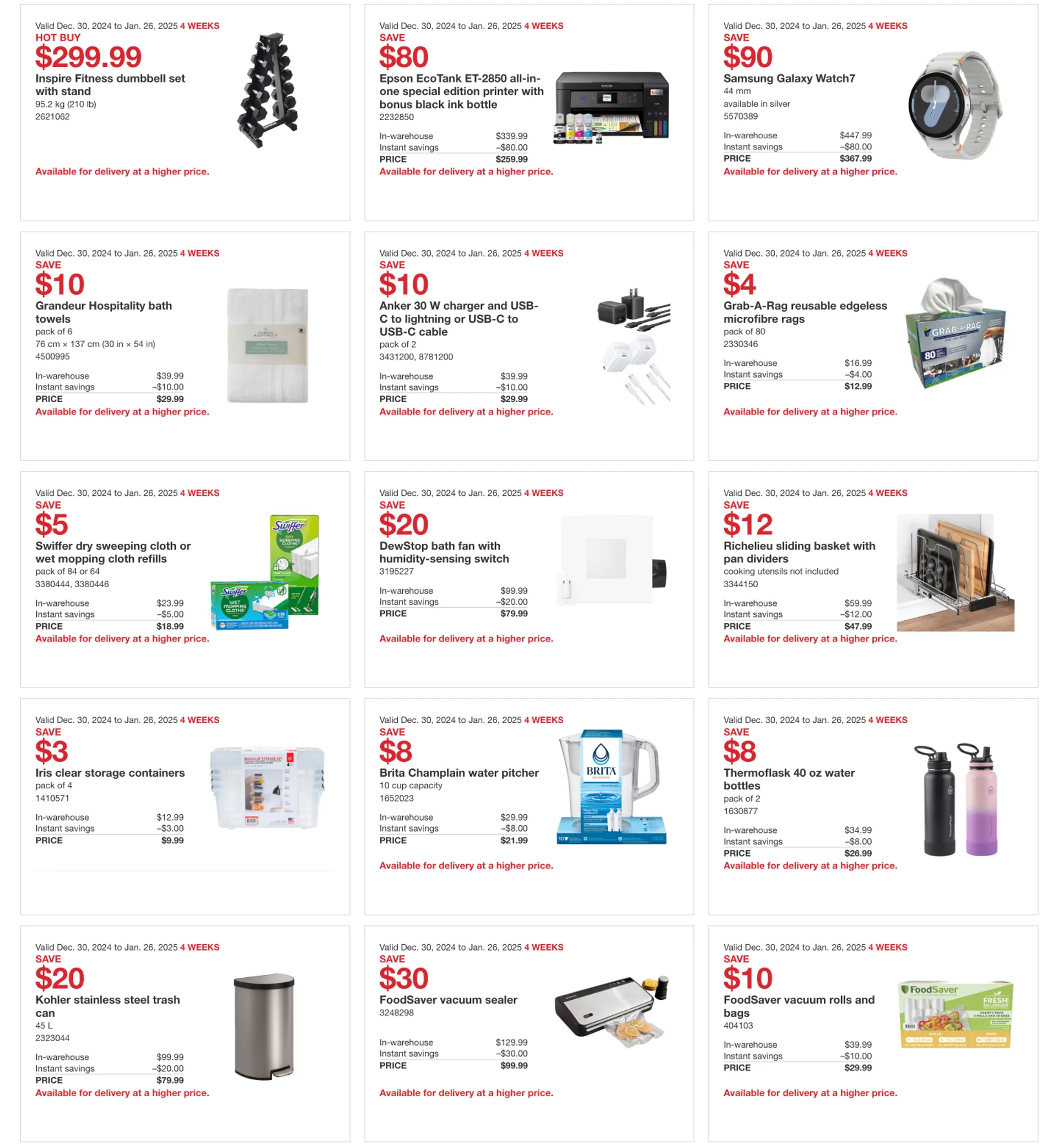 Costco Weekly deals! from January 7 to January 15 2025 - flyer page 2