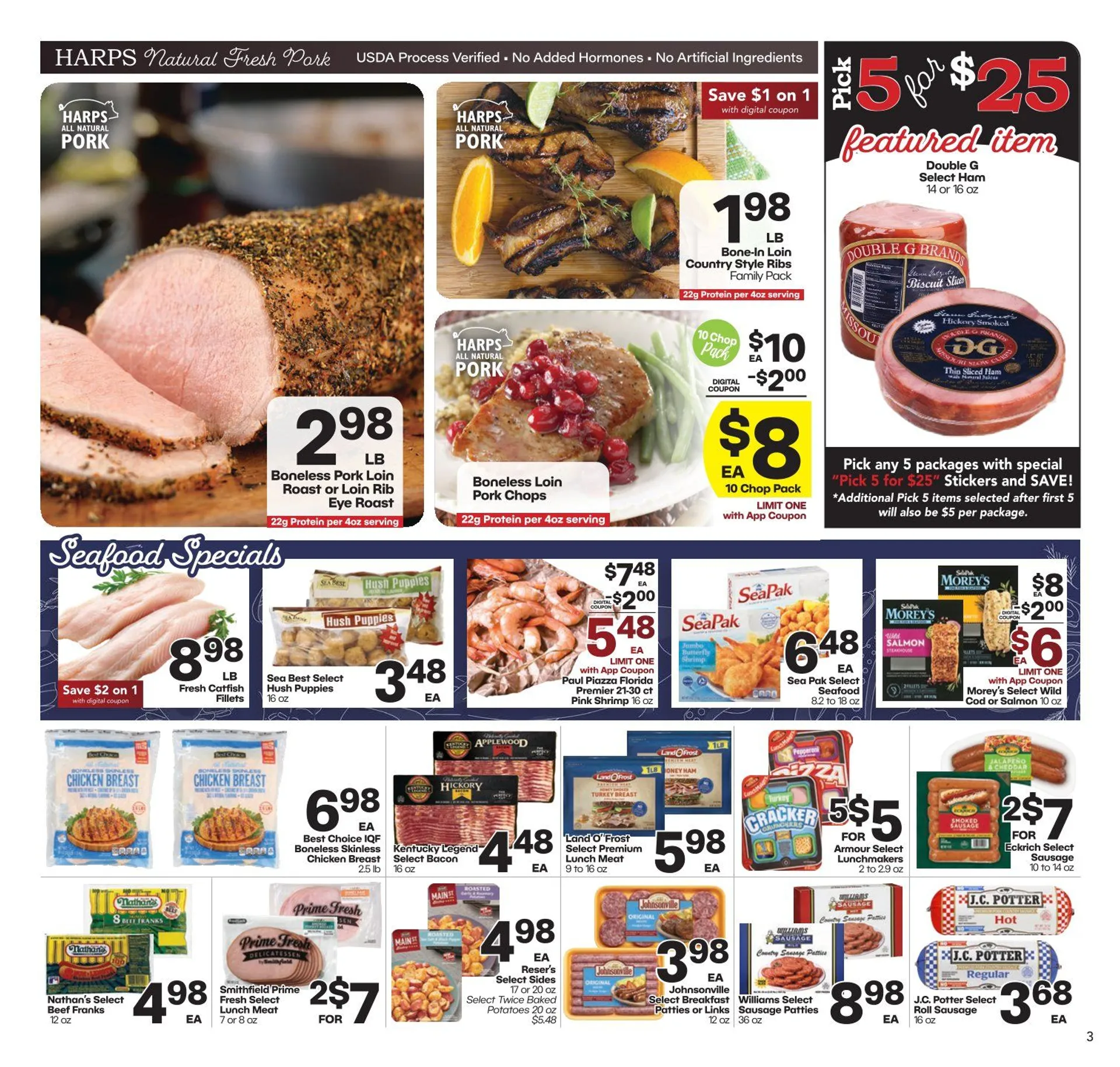 Weekly ad Christmas deals at Harps Foods from December 11 to December 17 2024 - Page 3