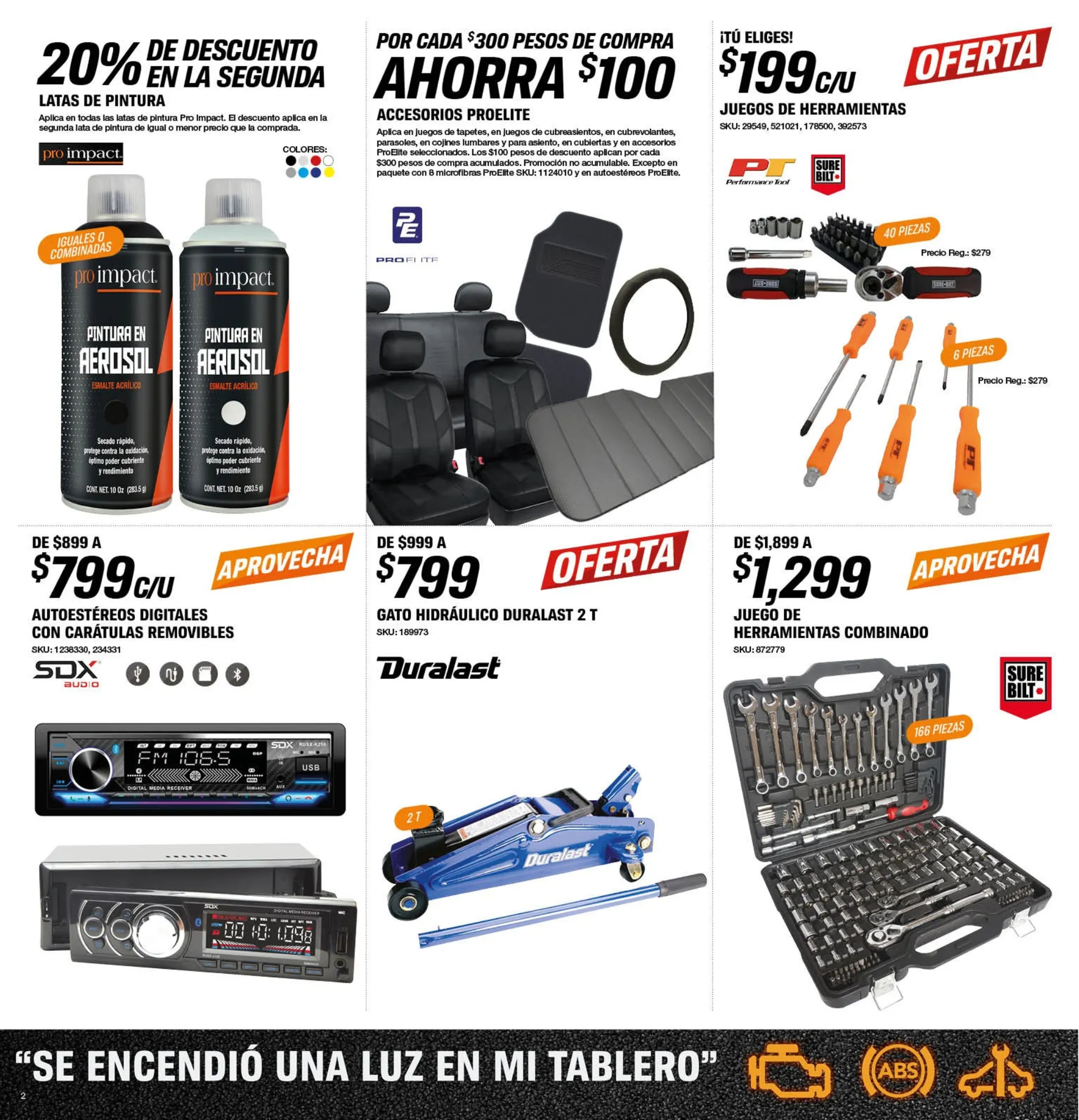 Catálogo de AutoZone Ofertas 1 de septiembre al 21 de septiembre 2024 - Pagina 2