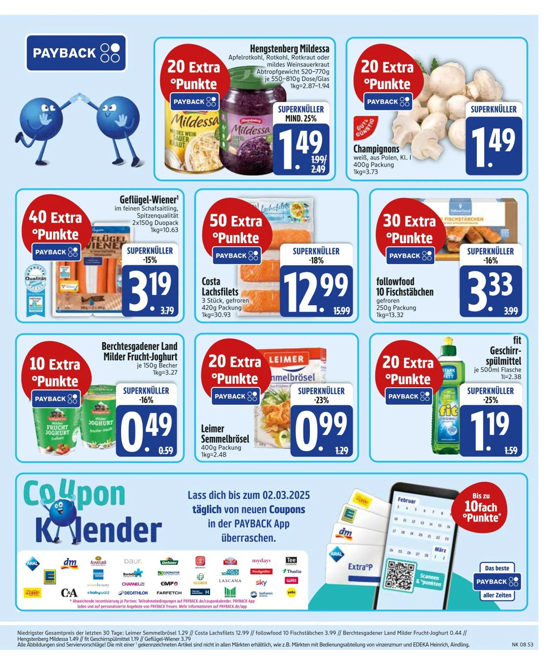 Edeka Prospekt von 16. Februar bis 22. Februar 2025 - Prospekt seite 3