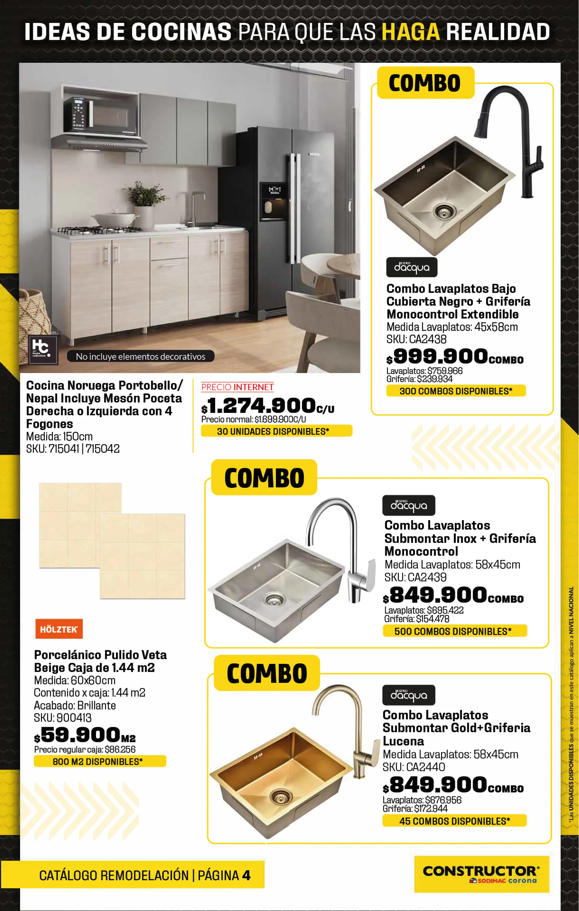 Catalogo de Grandes ofertas Construcción 20 de septiembre al 15 de octubre 2024 - Pag 2