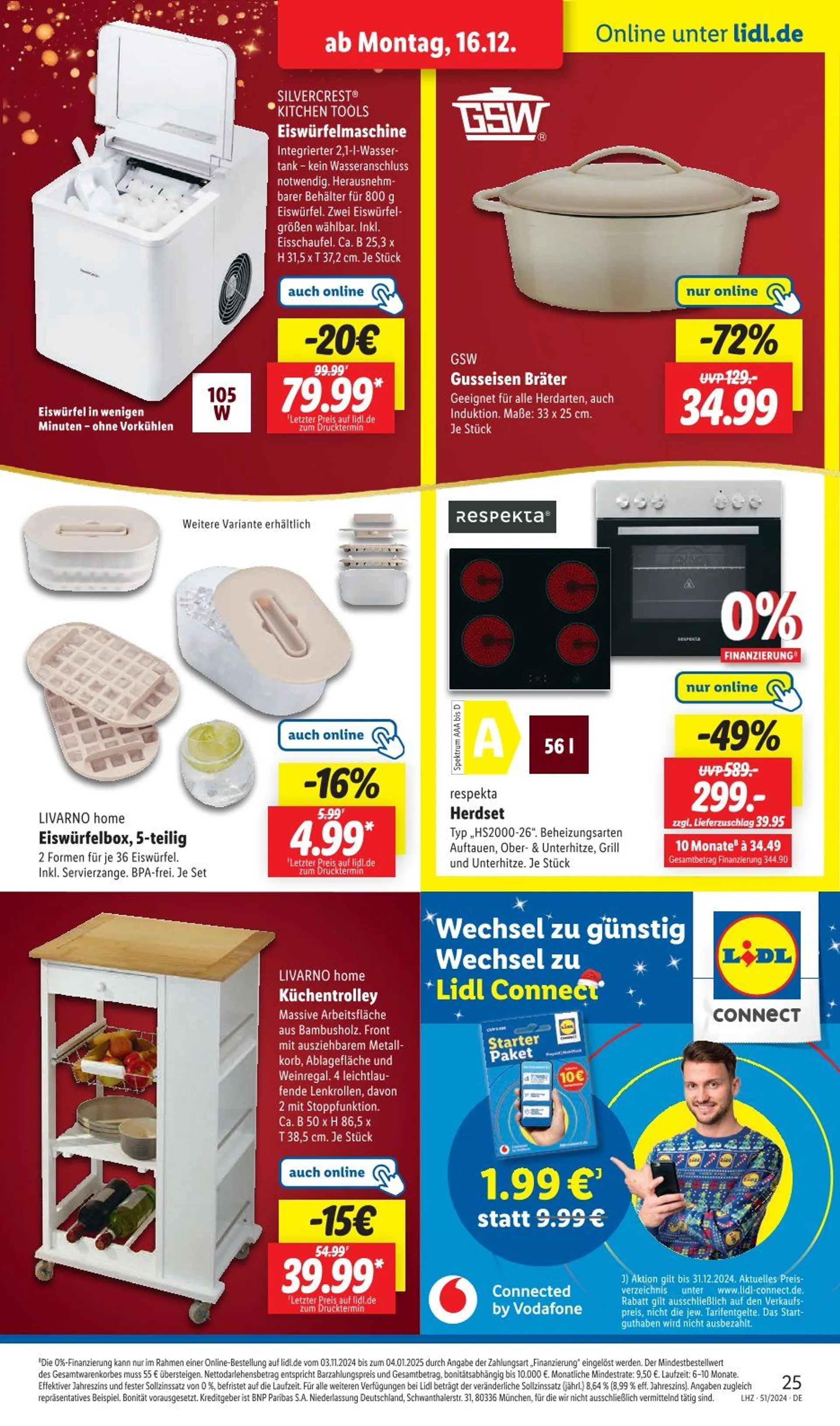 Lidl Prospekt von 16. Dezember bis 21. Dezember 2024 - Prospekt seite 31