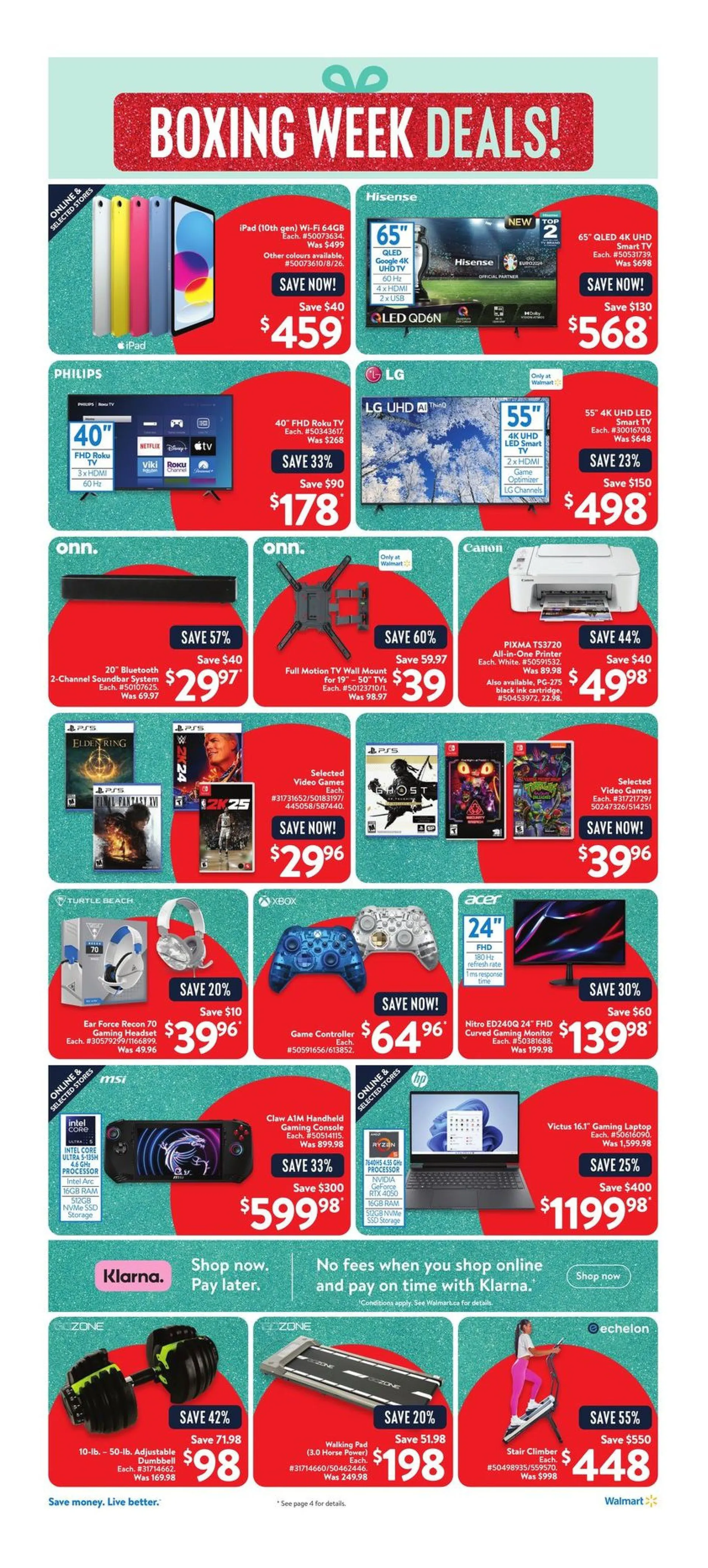 Walmart Deals from December 26 to January 1 2025 - flyer page 31