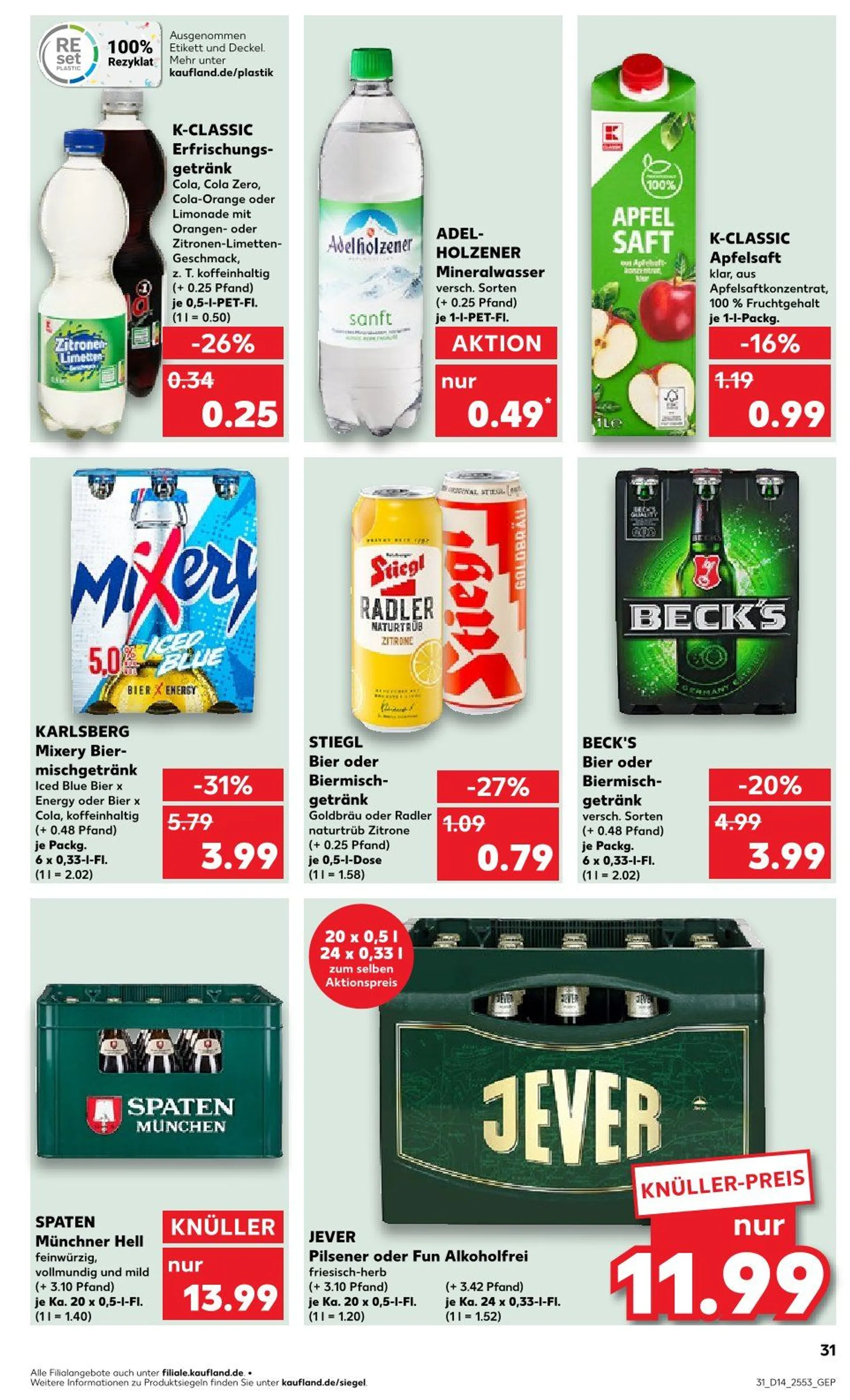 Kaufland Prospekt von 3. April bis 9. April 2025 - Prospekt seite 31