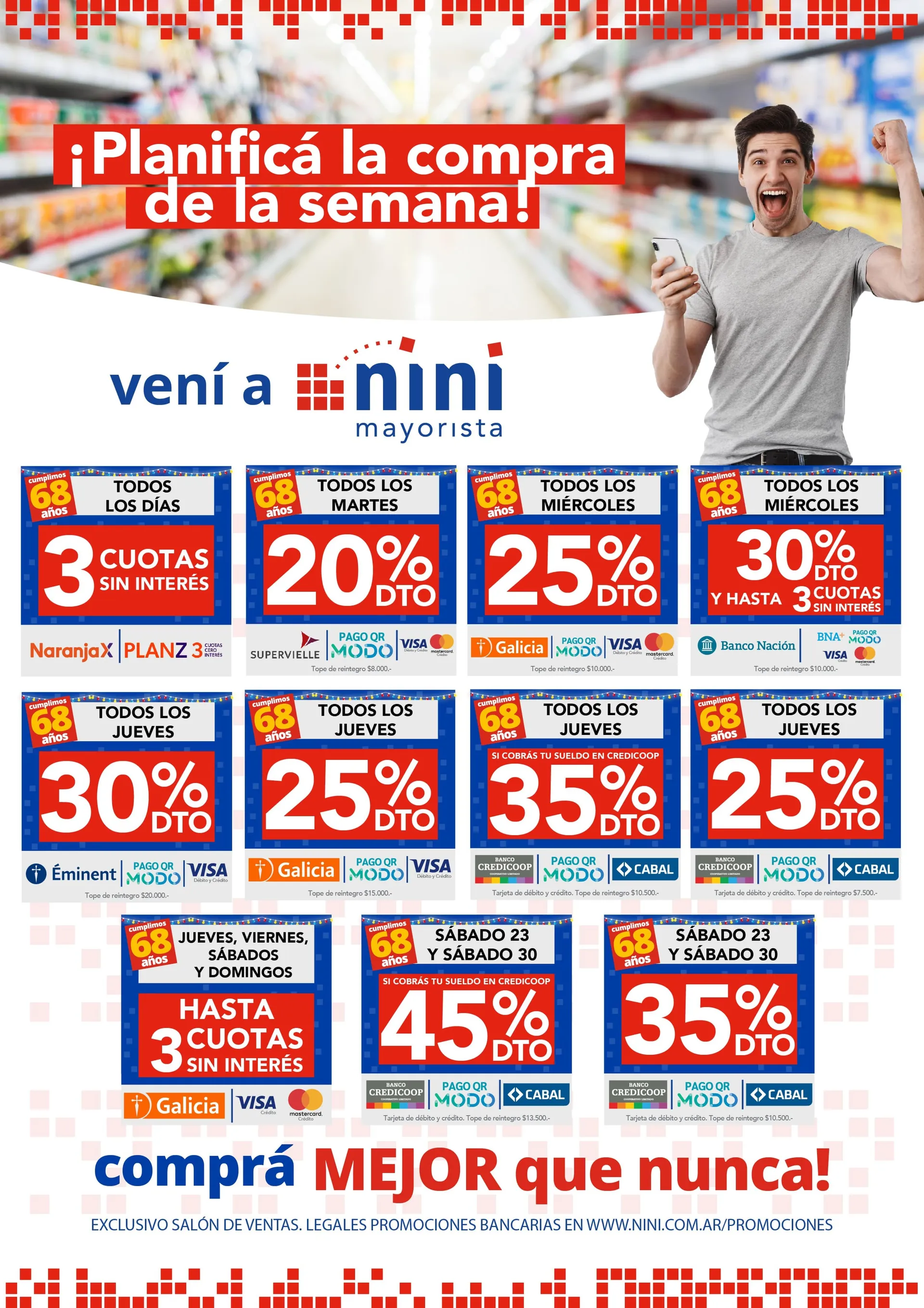 Ofertas de Nini Mayorista Ofertas 18 de noviembre al 24 de noviembre 2024 - Página 32 del catálogo