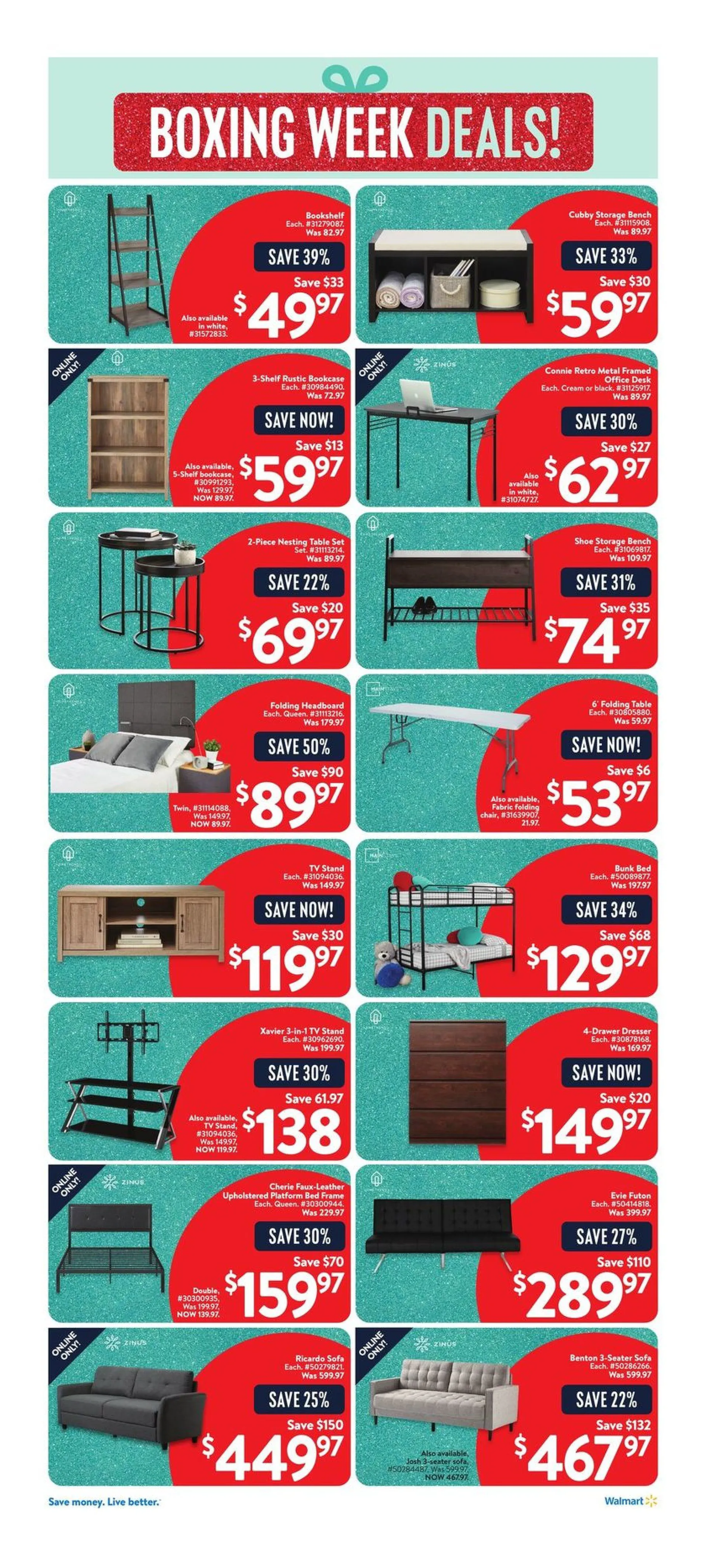 Walmart Deals from December 26 to January 1 2025 - flyer page 32