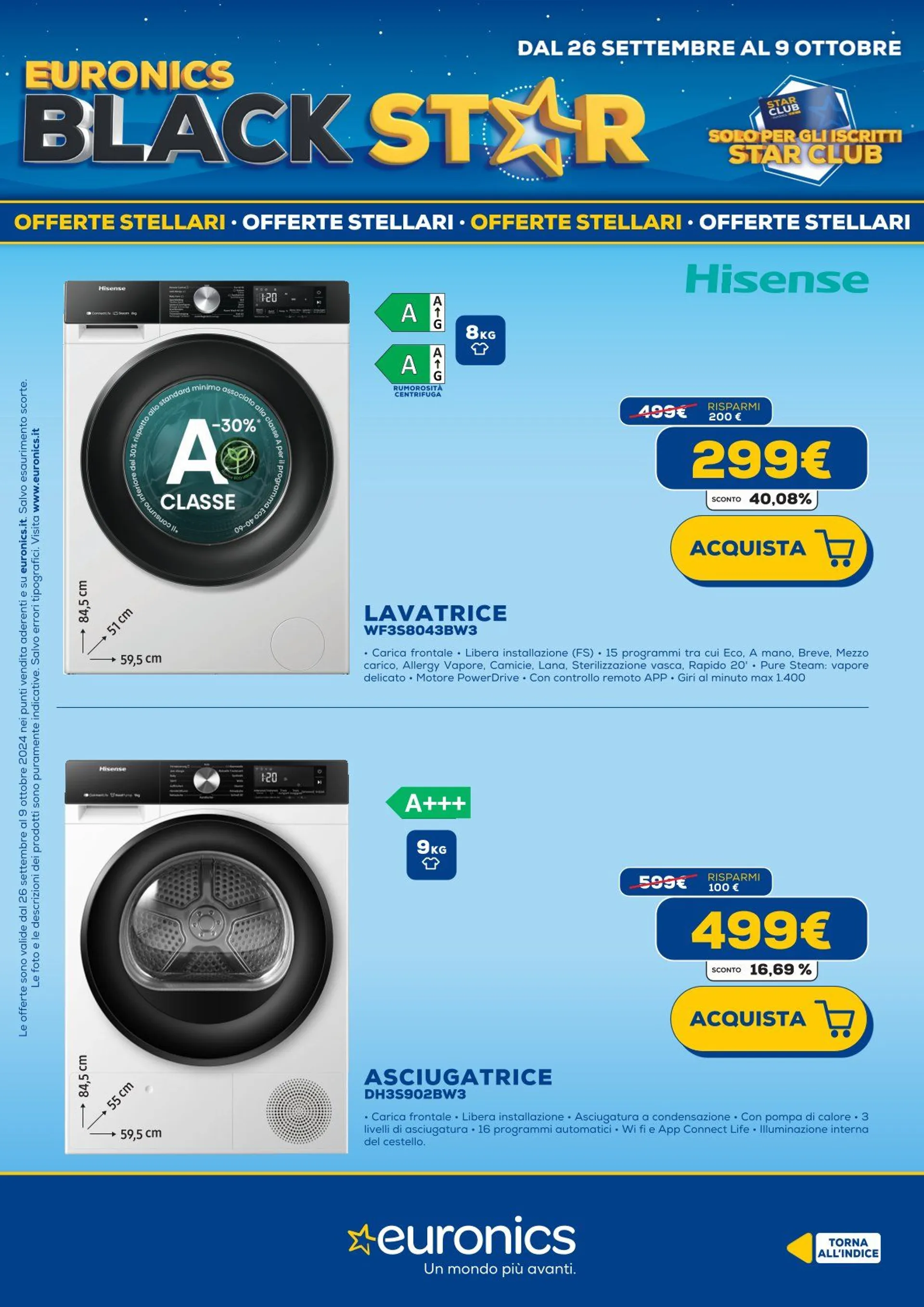 Euronics Brochure Offerte da 26 settembre a 9 ottobre di 2024 - Pagina del volantino 32