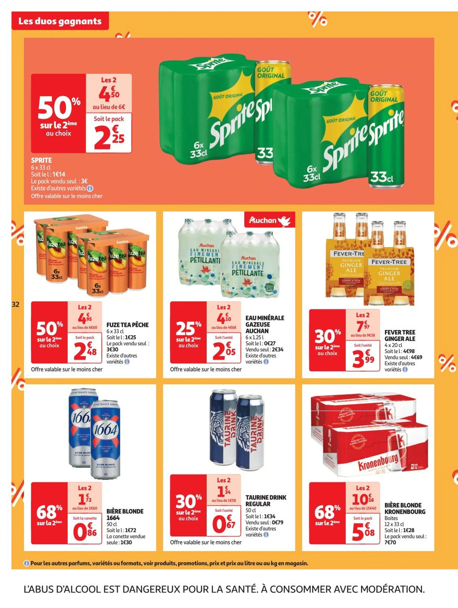 Auchan Offres de brochures du 24 septembre au 6 octobre 2024 - Catalogue page 32