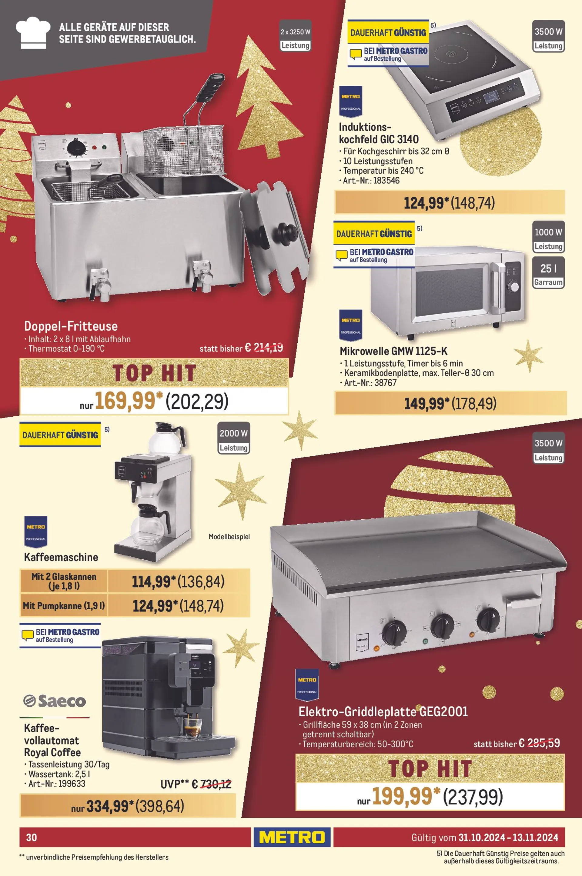 METRO Prospekt von 31. Oktober bis 13. November 2024 - Prospekt seite 32