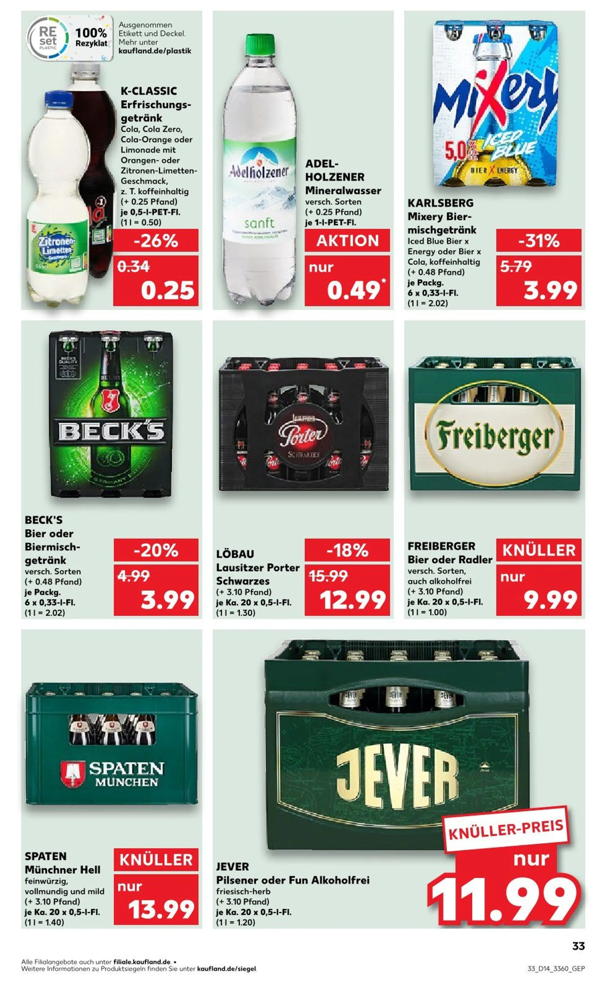 Kaufland Prospekt von 3. April bis 9. April 2025 - Prospekt seite 33