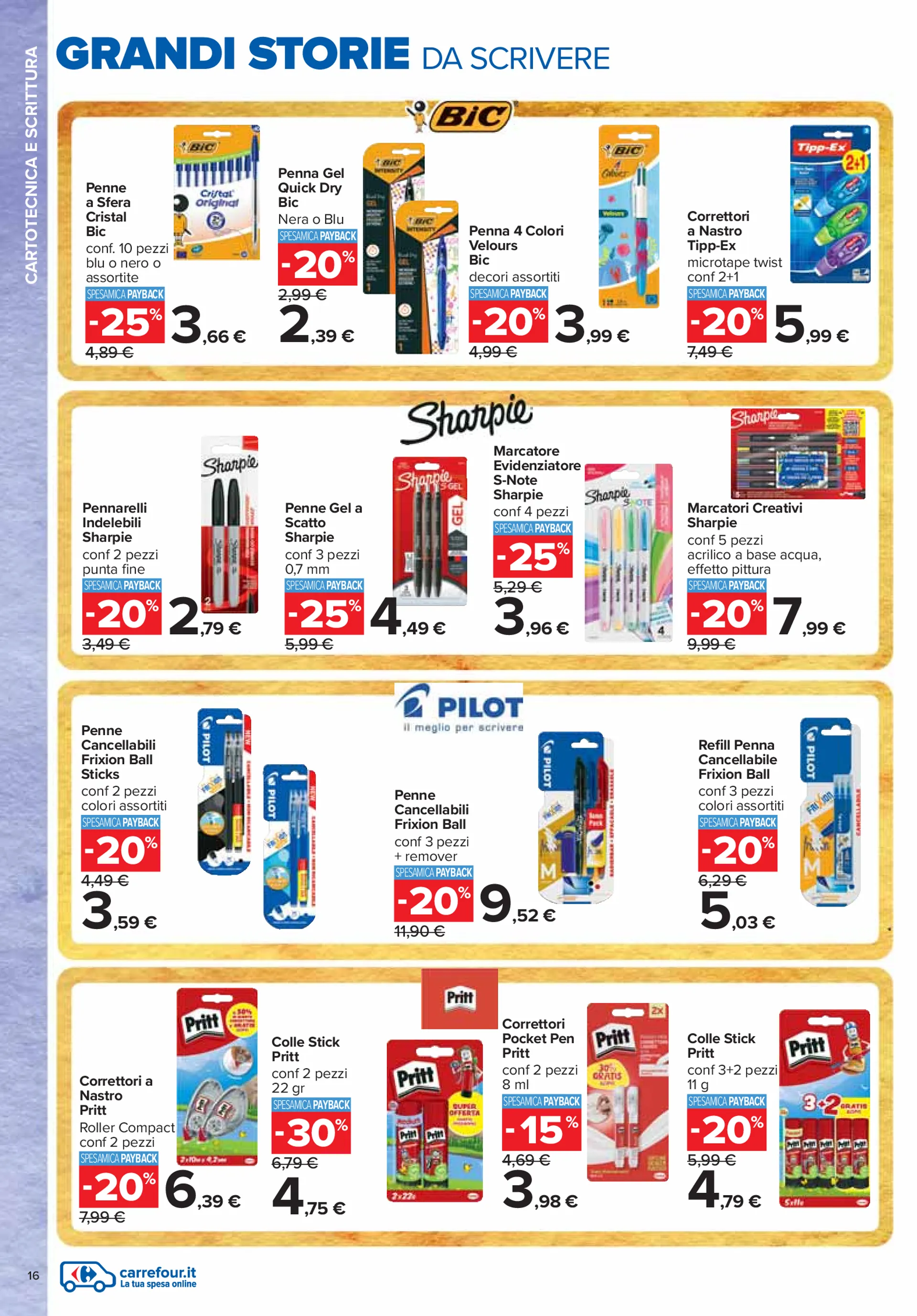 OFFERTA SPECIALE DI CARREFOUR da 25 luglio a 5 settembre di 2024 - Pagina del volantino 23