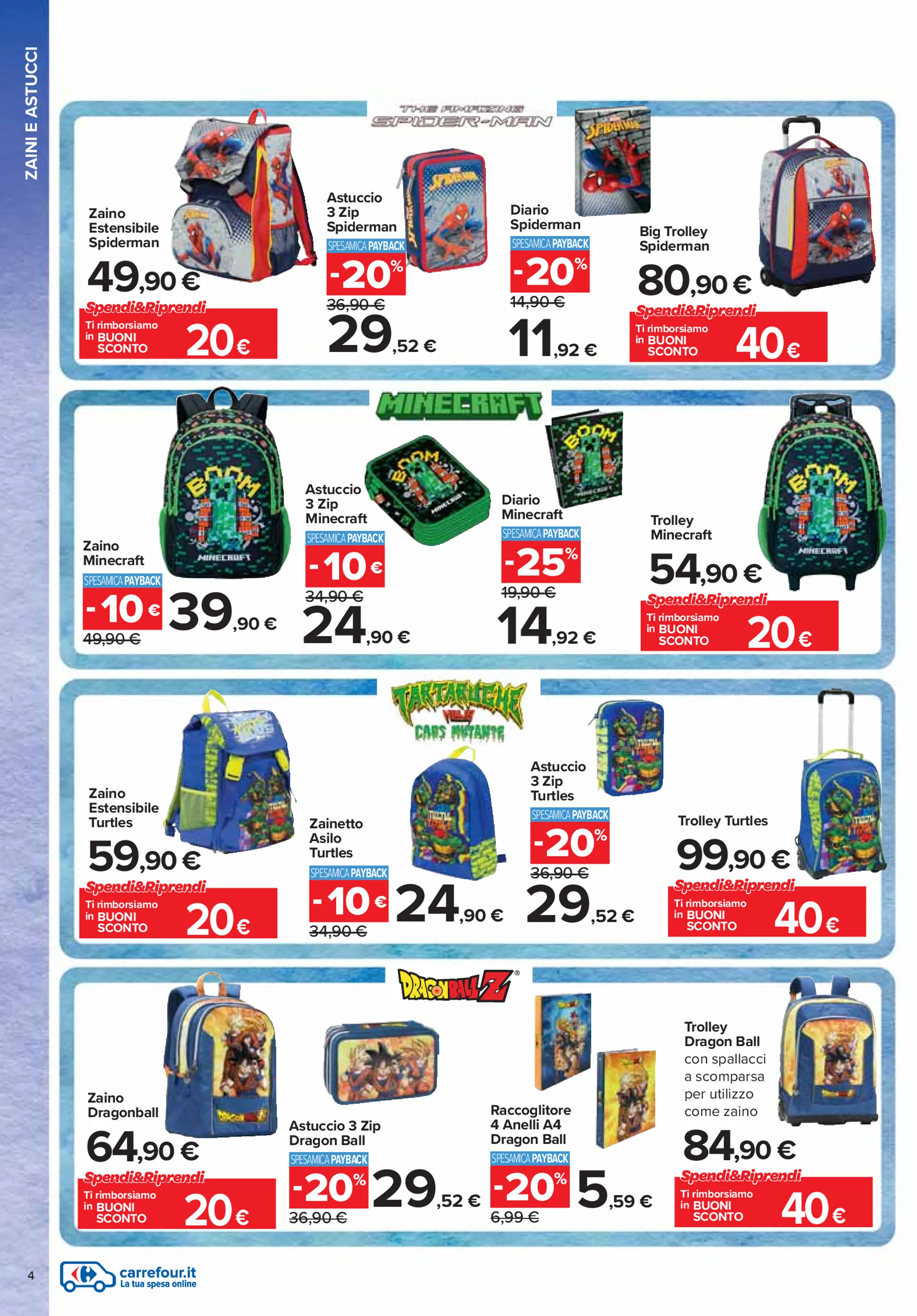 OFFERTA SPECIALE DI CARREFOUR da 25 luglio a 5 settembre di 2024 - Pagina del volantino 24