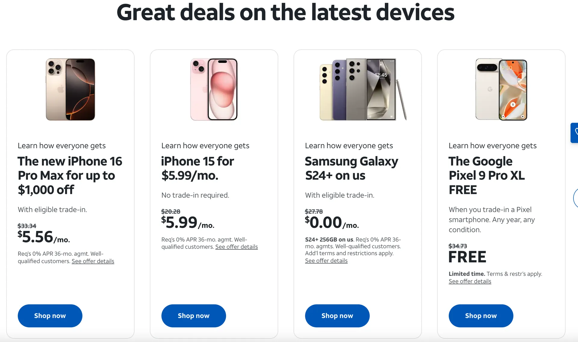 Weekly ad  Cyber Monday deals at AT&T from December 4 to December 10 2024 - Page 