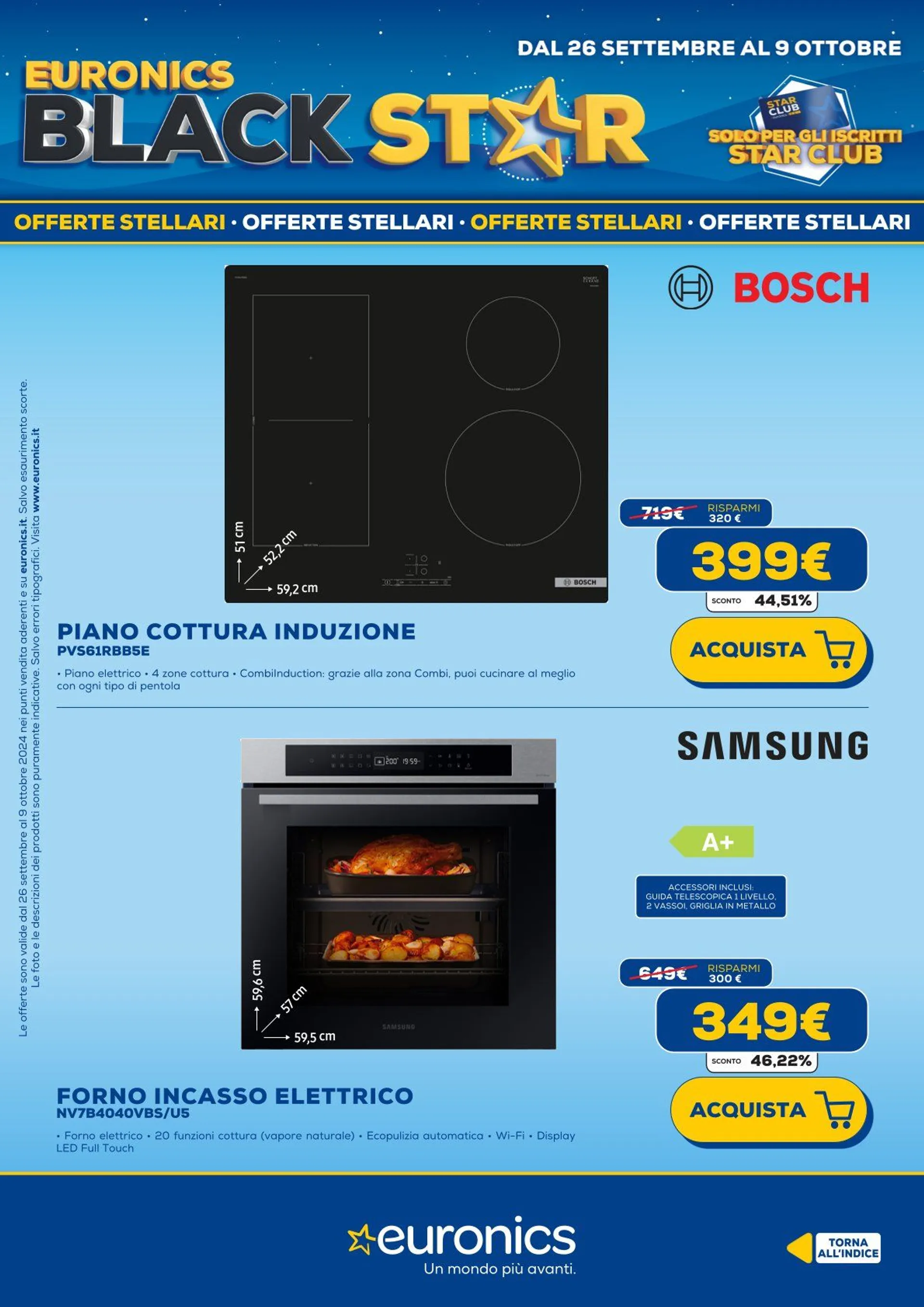 Euronics Brochure Offerte da 26 settembre a 9 ottobre di 2024 - Pagina del volantino 34