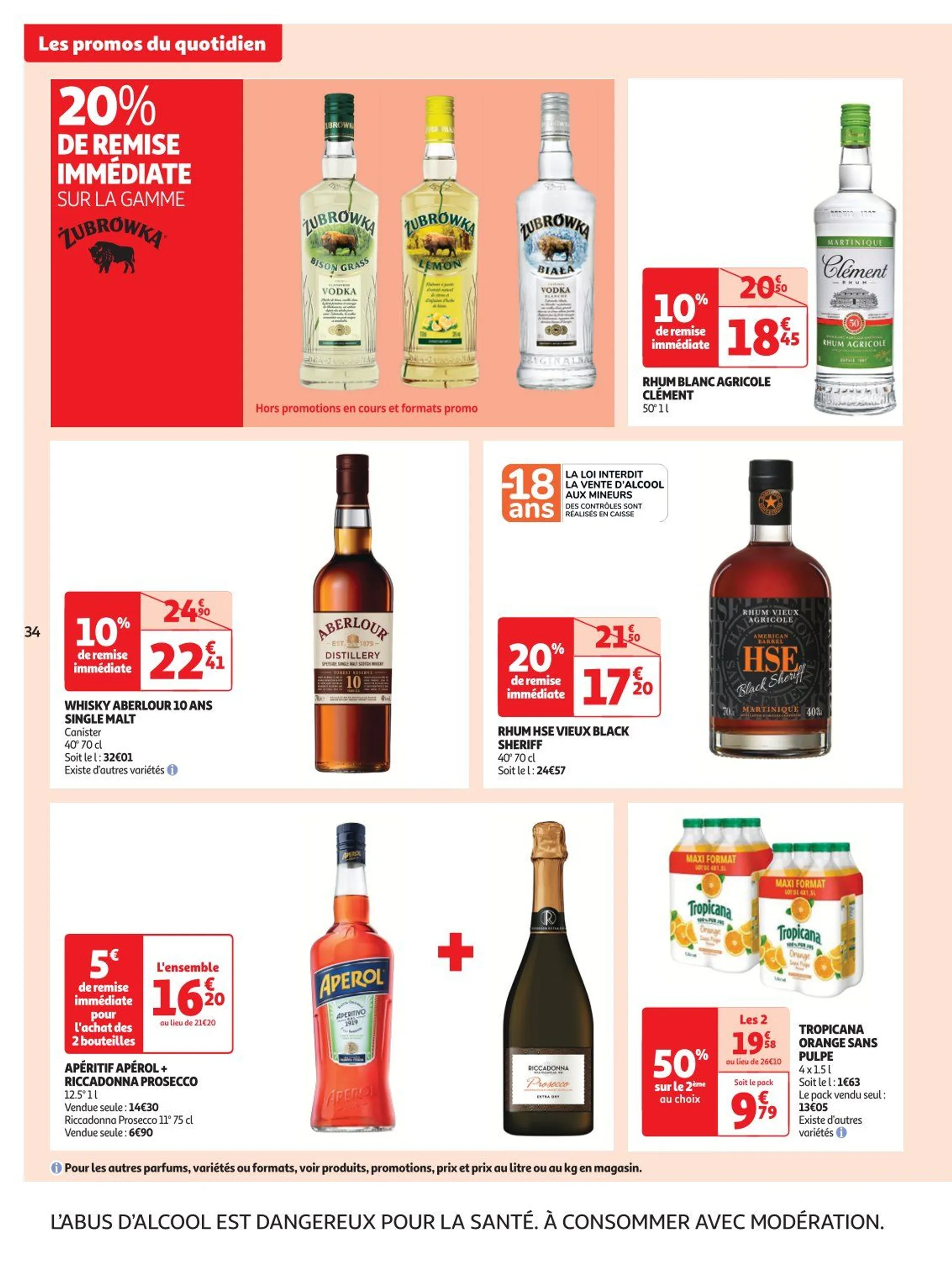 Auchan Offres de brochures du 24 septembre au 6 octobre 2024 - Catalogue page 34