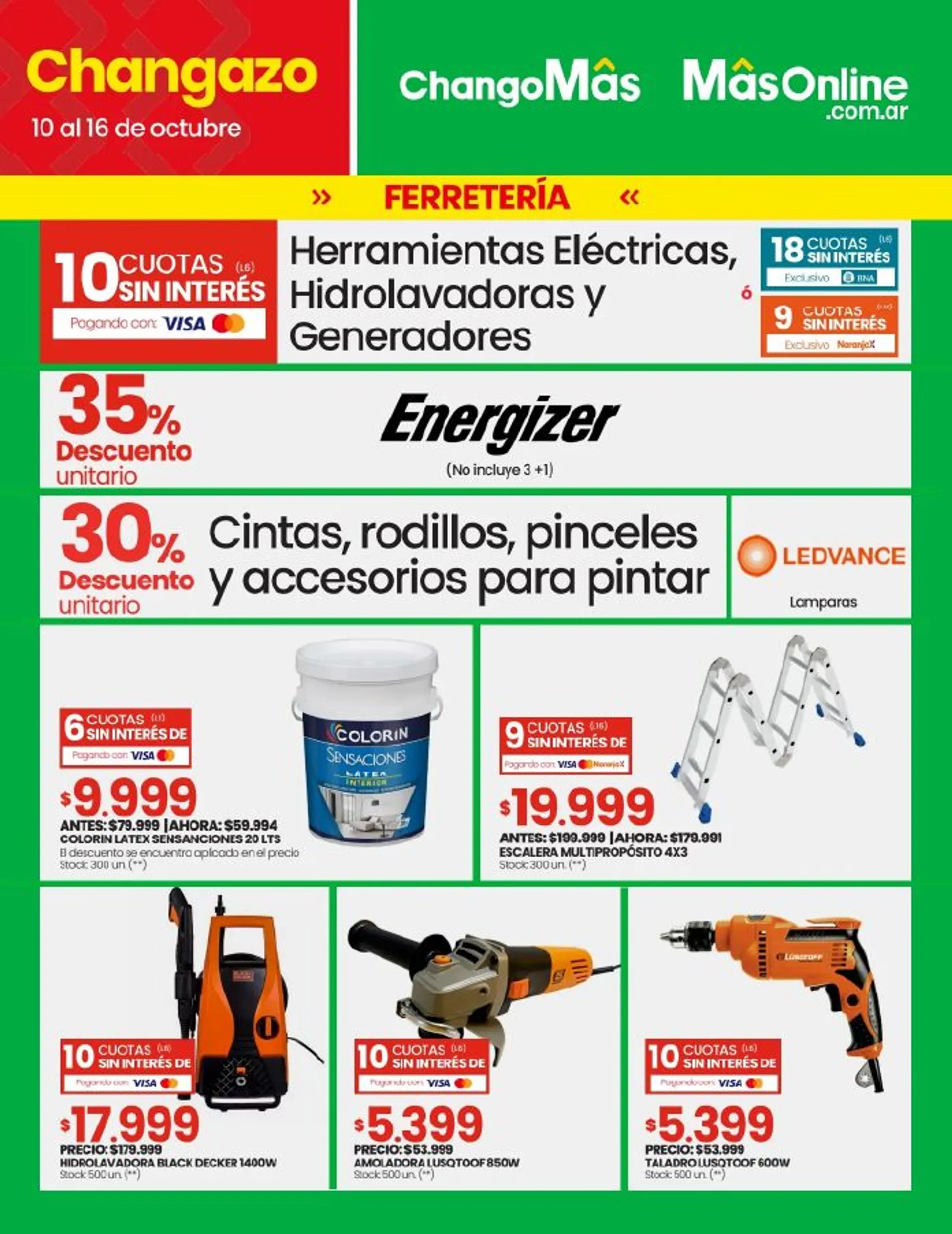 Ofertas de Changomas Ofertas hoy 10 de octubre al 16 de octubre 2024 - Página 33 del catálogo