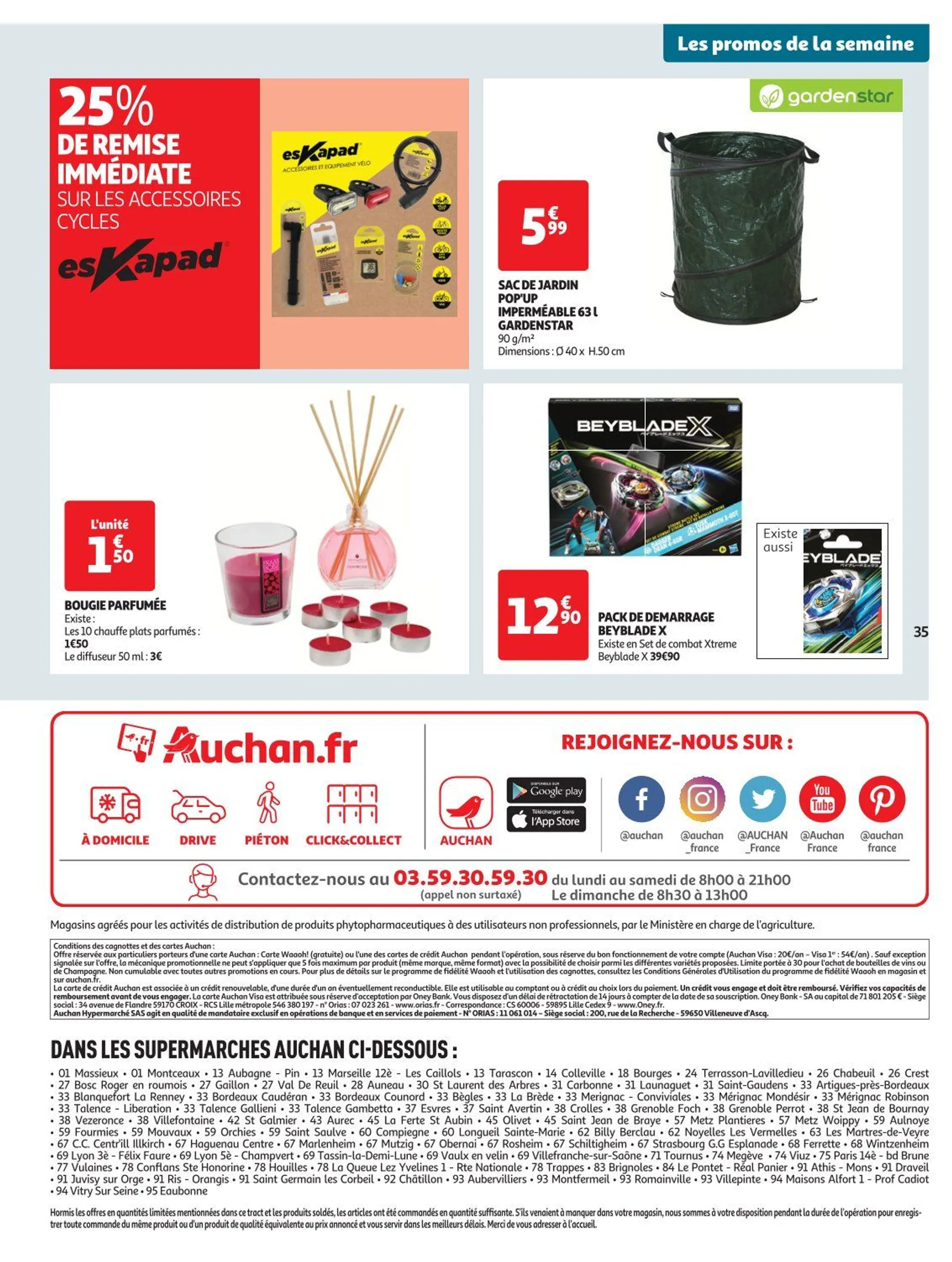 Auchan Offres de brochures du 24 septembre au 6 octobre 2024 - Catalogue page 35