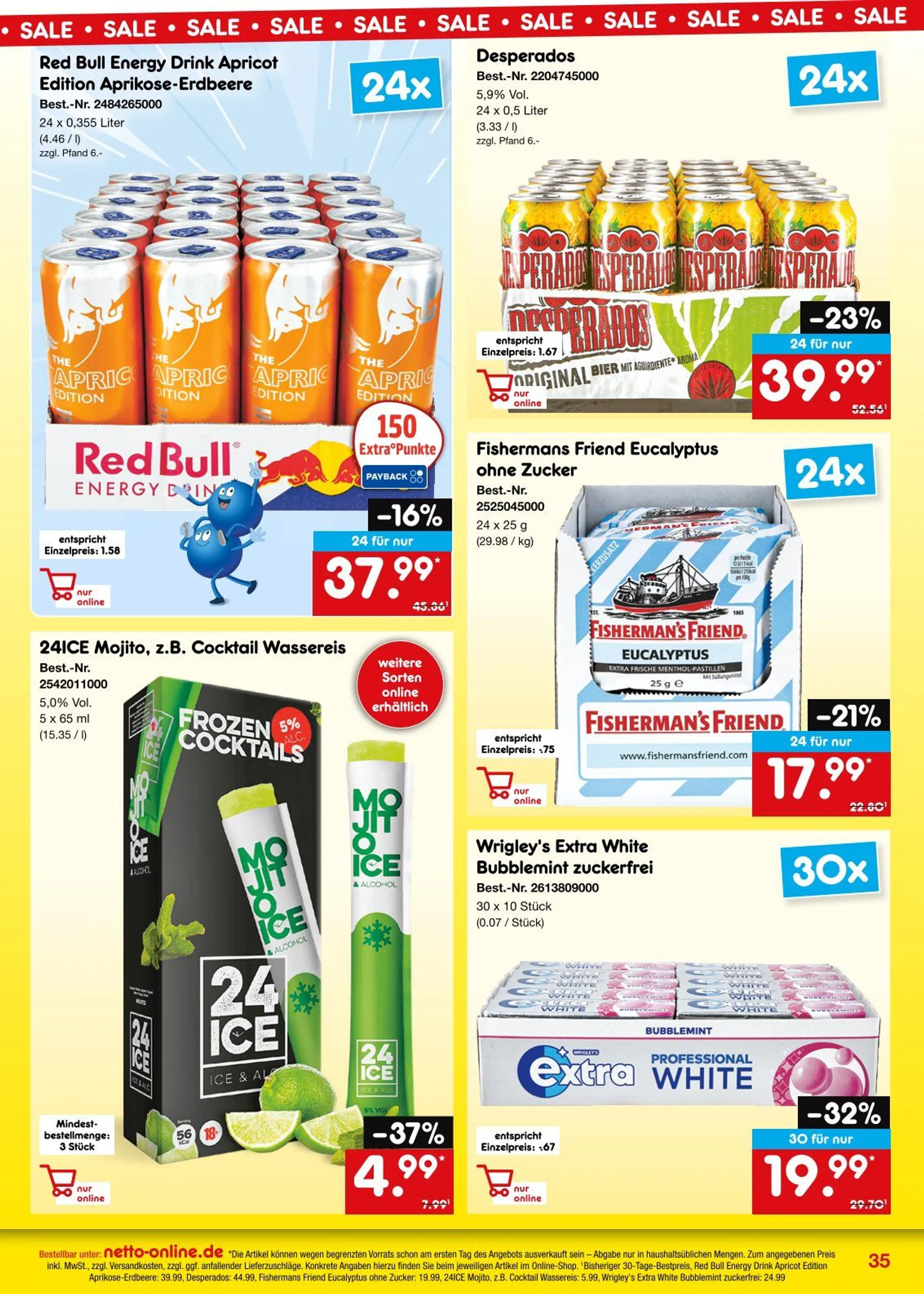 Netto Marken-Discount Prospekte von 1. Januar bis 31. Januar 2025 - Prospekt seite 34