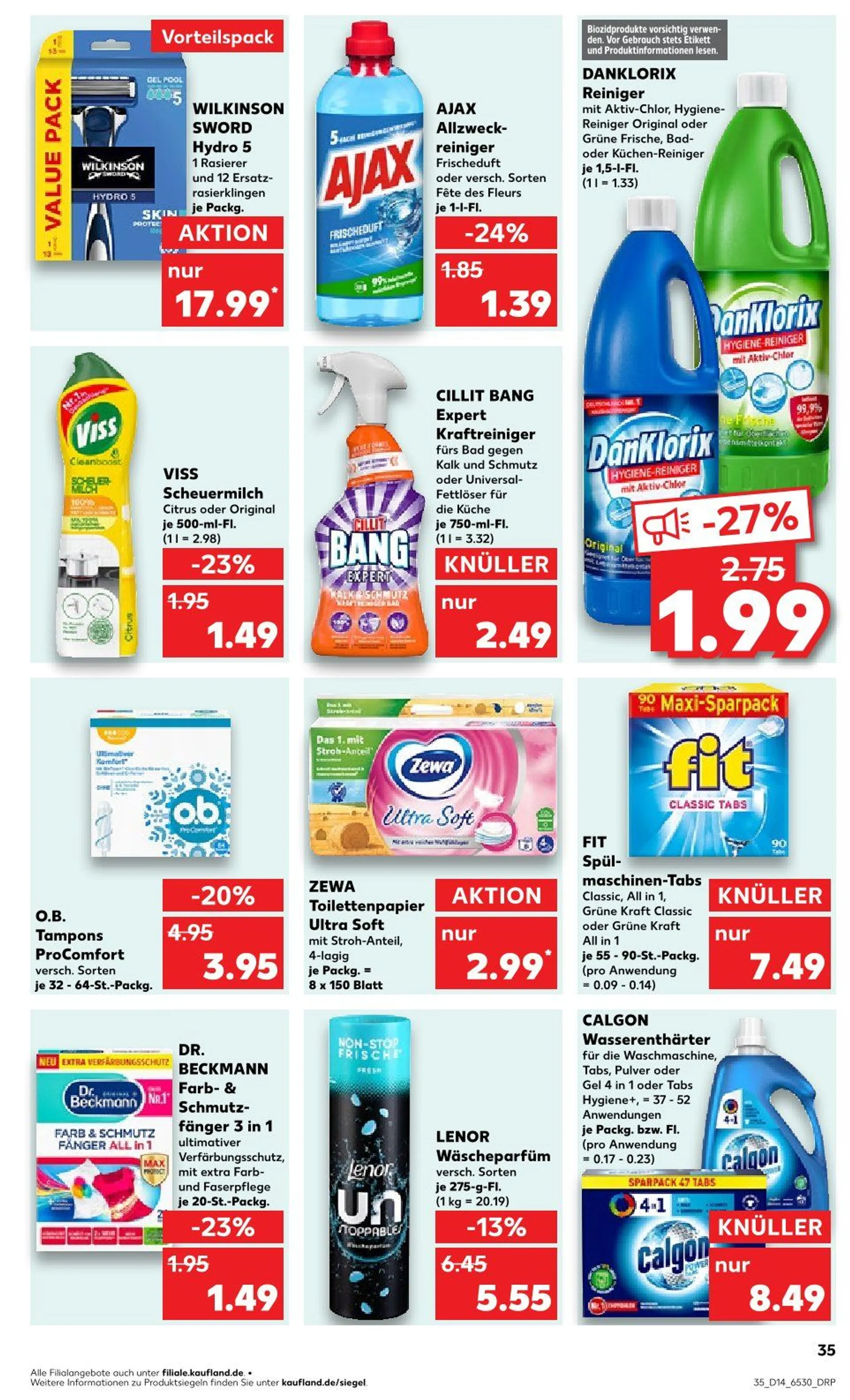 Kaufland Prospekt von 3. April bis 9. April 2025 - Prospekt seite 35