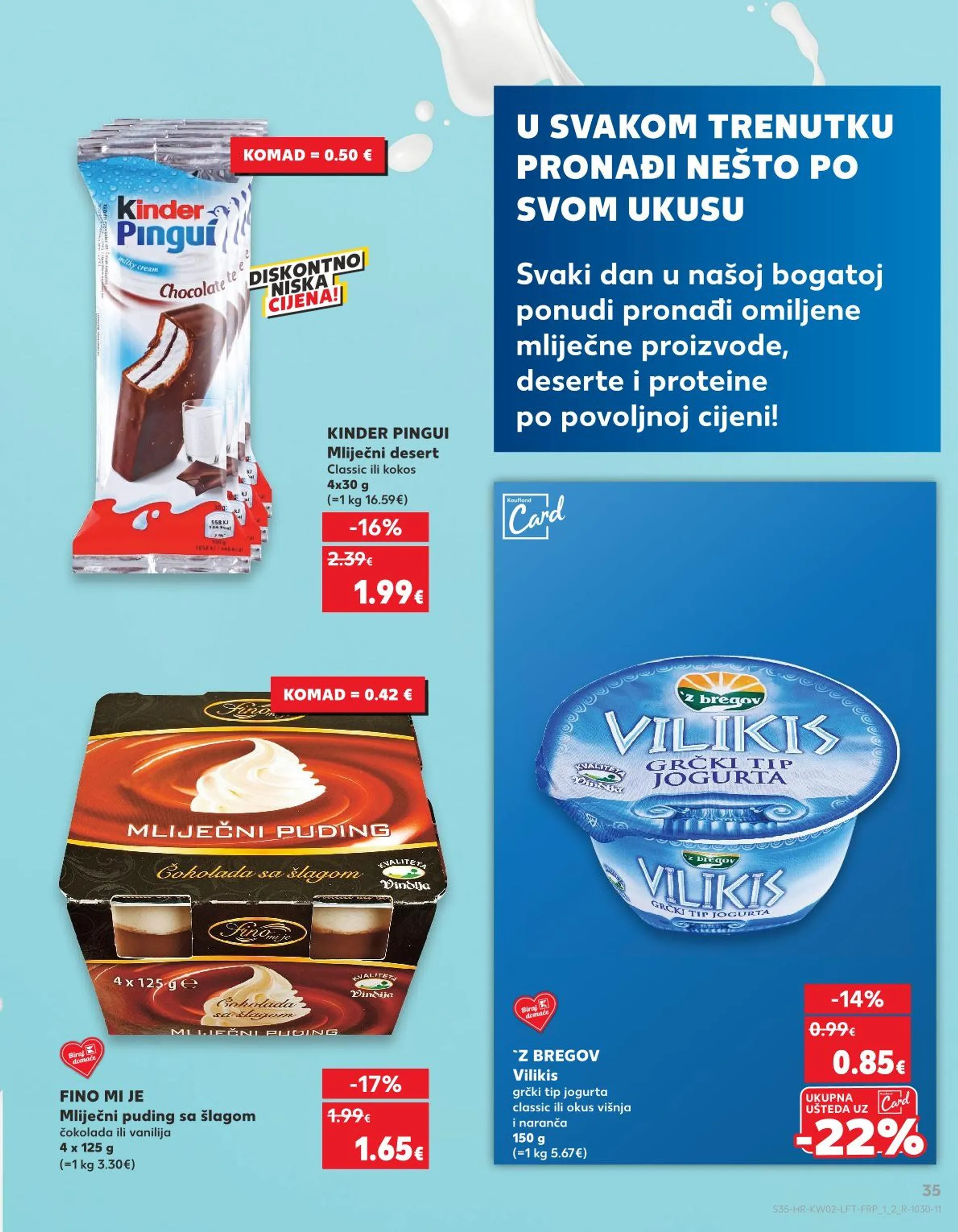 Katalog Kaufland Posebna ponuda trgovine od 8. siječnja do 14. siječnja 2025. - Pregled Stranica 35