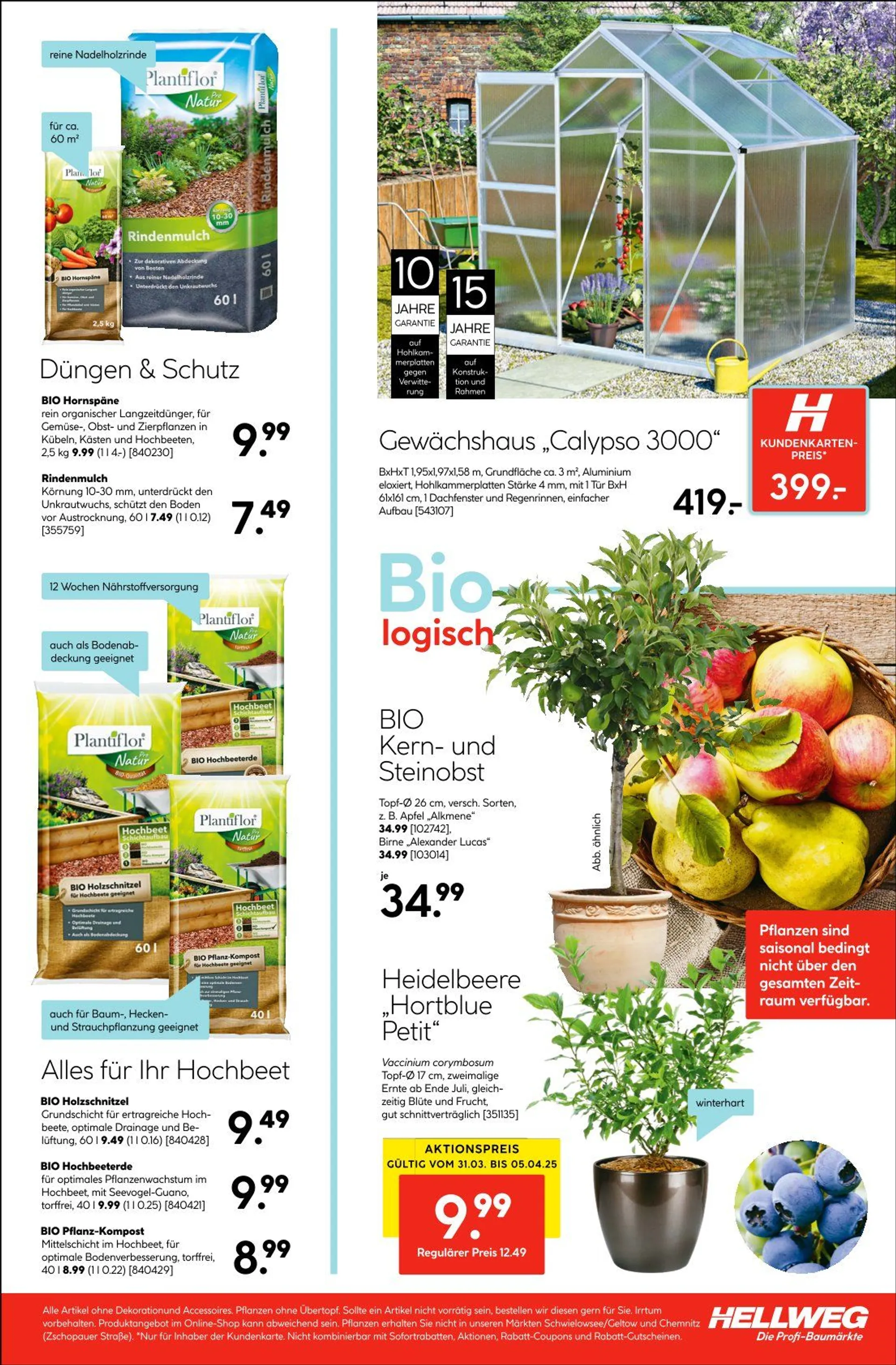 Hellweg Prospekte von 31. März bis 10. Mai 2025 - Prospekt seite 35