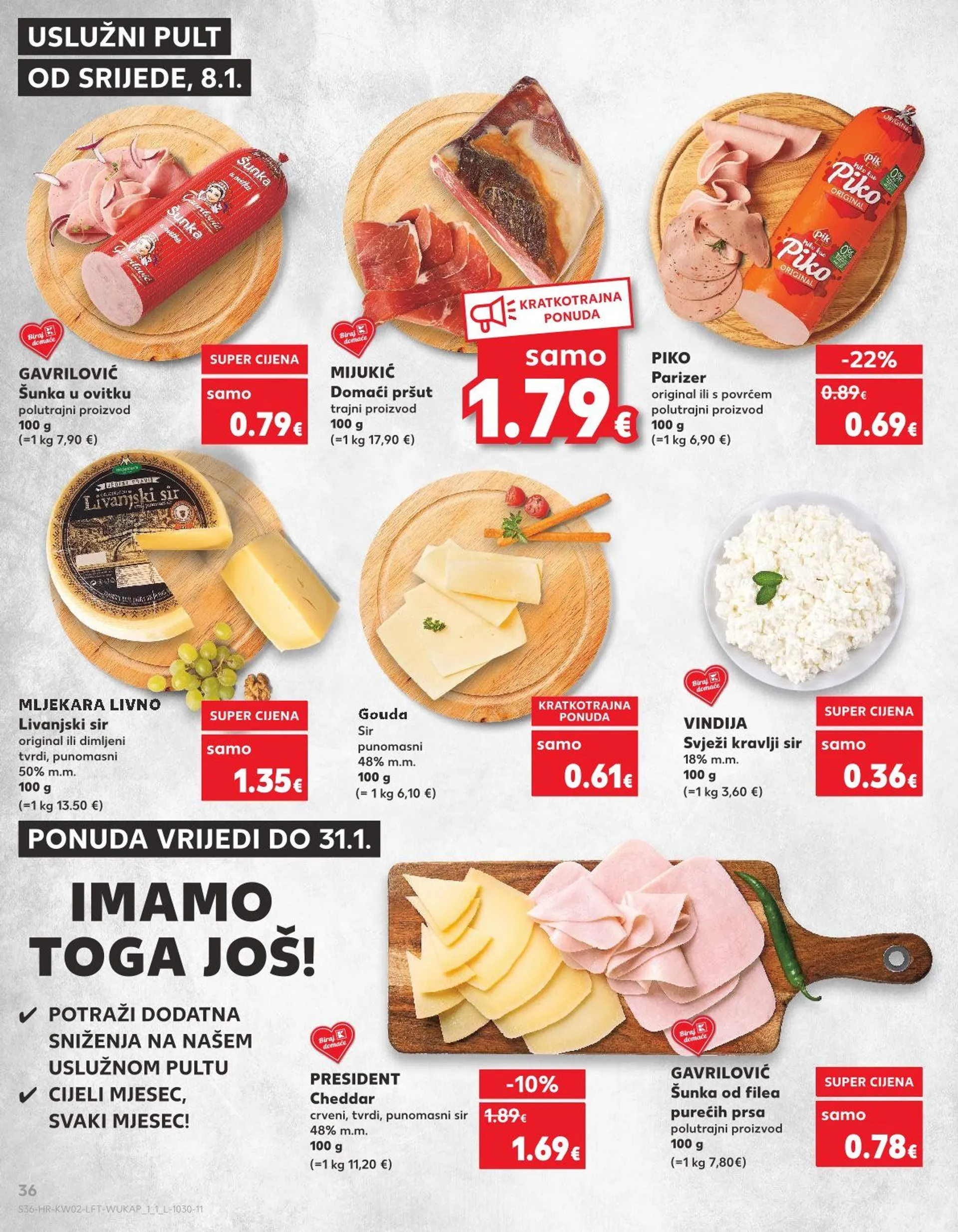 Katalog Kaufland Posebna ponuda trgovine od 8. siječnja do 14. siječnja 2025. - Pregled Stranica 36