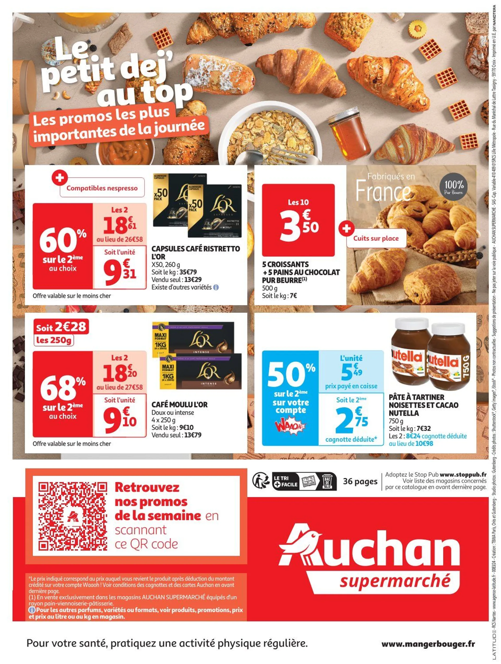 Auchan Offres de brochures du 24 septembre au 6 octobre 2024 - Catalogue page 36