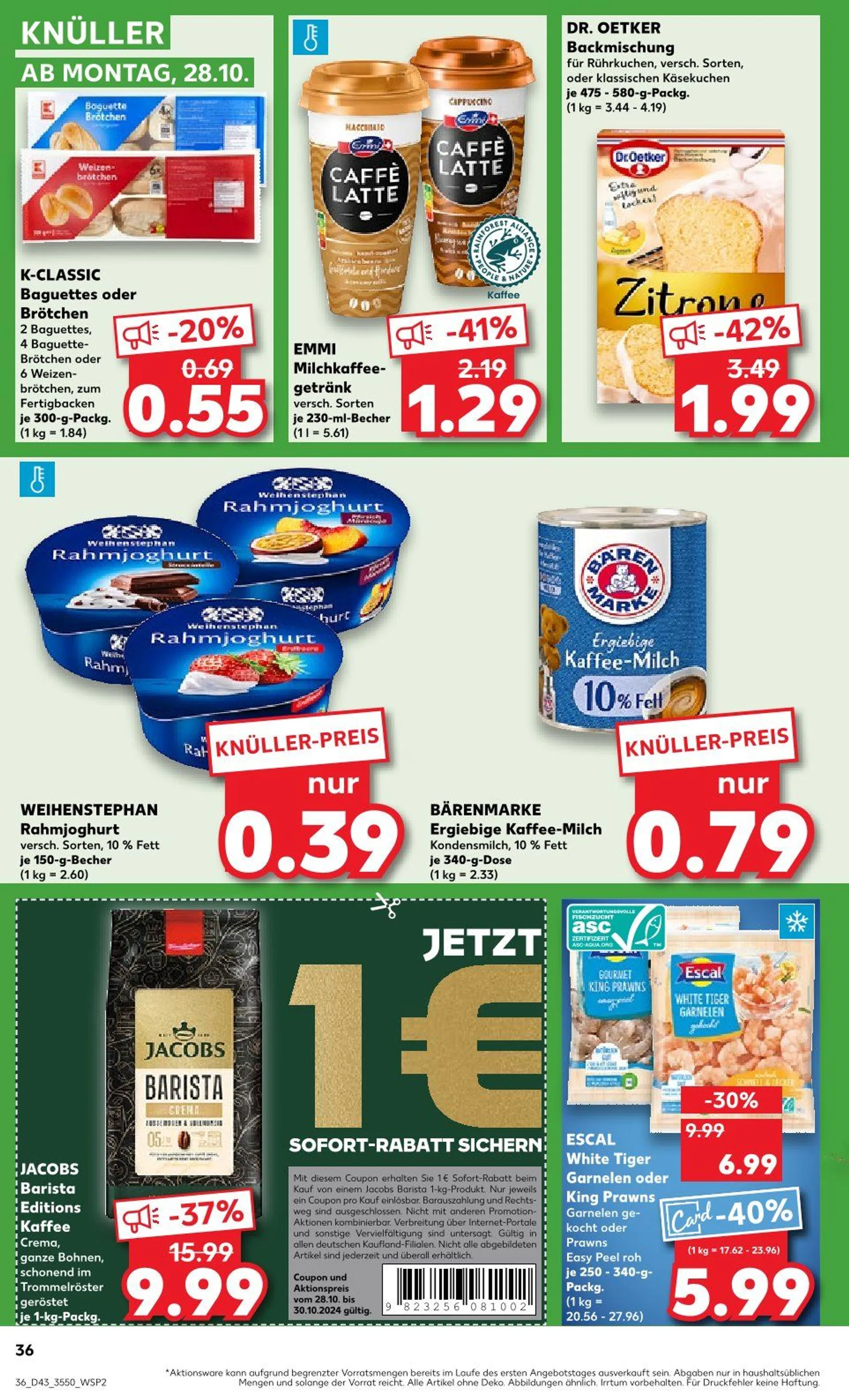 Kaufland Prospekt von 24. Oktober bis 30. Oktober 2024 - Prospekt seite 36