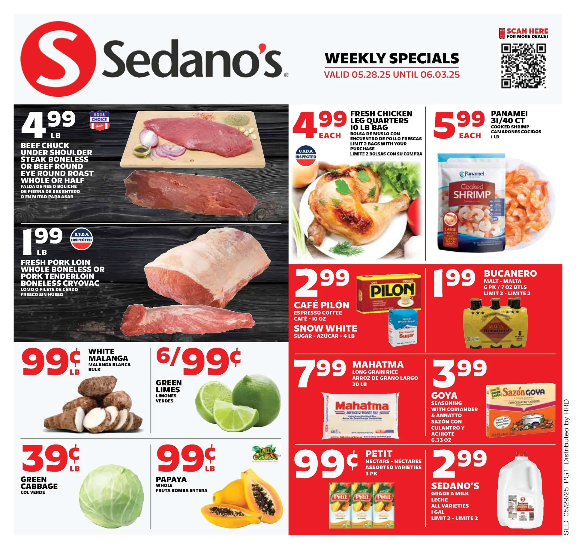 Weekly ad Sedano's weekly ads from May 28 to June 3 2025 - Page 1