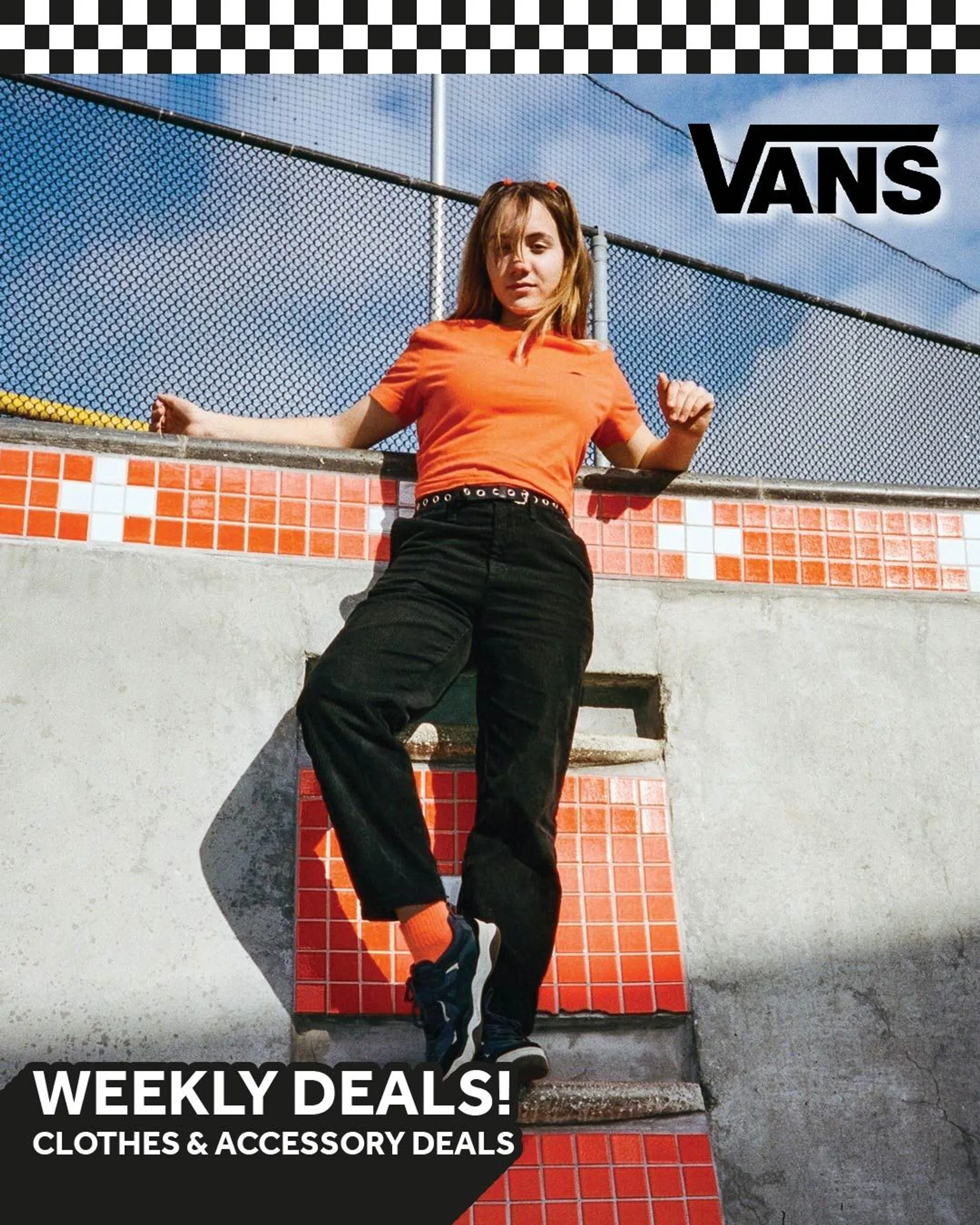Weekly ad Vans Shoes, Clothes & Accessory Deals from July 22 to July 27 2024 - Page 
