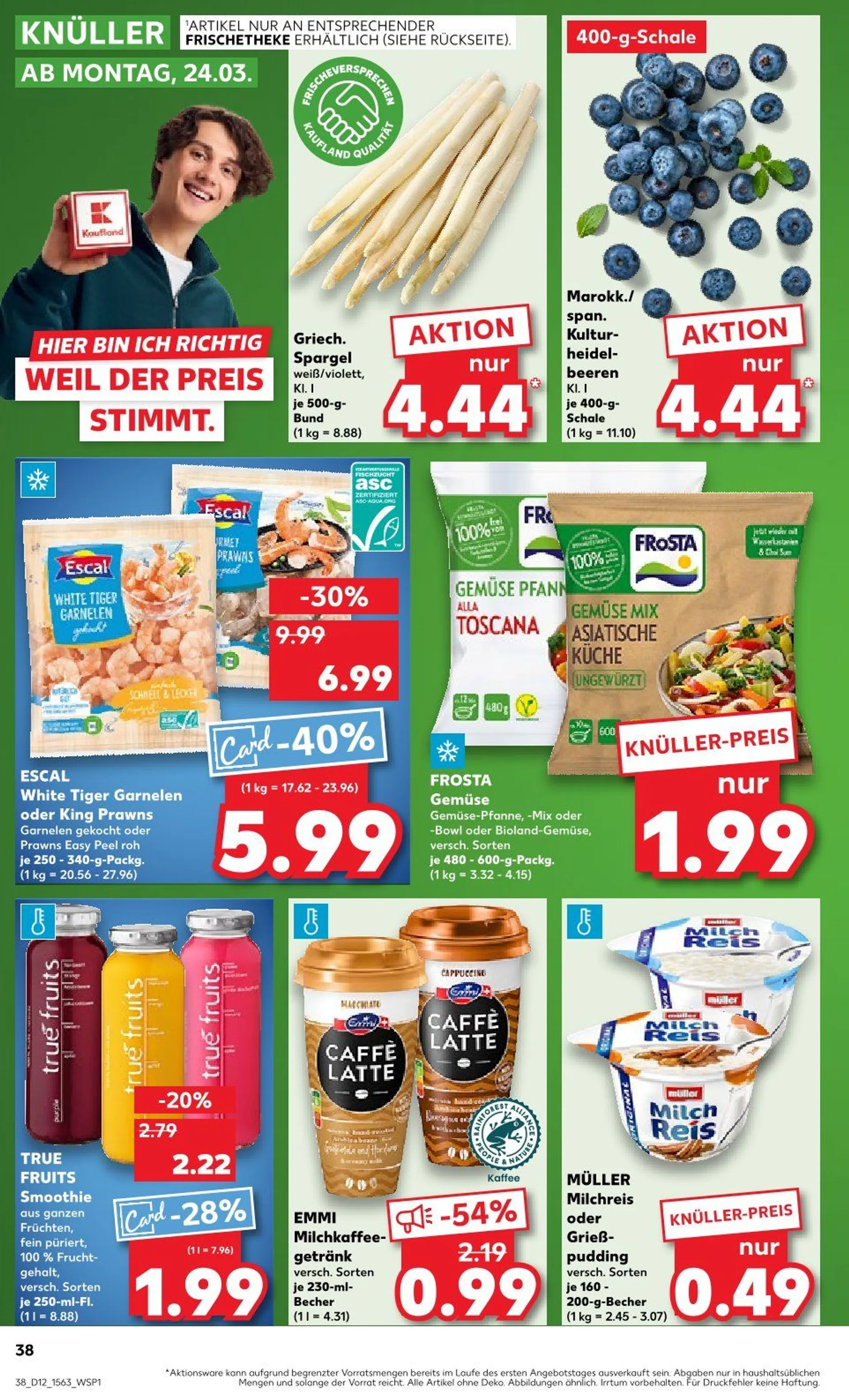 Kaufland Prospekt von 20. März bis 26. März 2025 - Prospekt seite 38