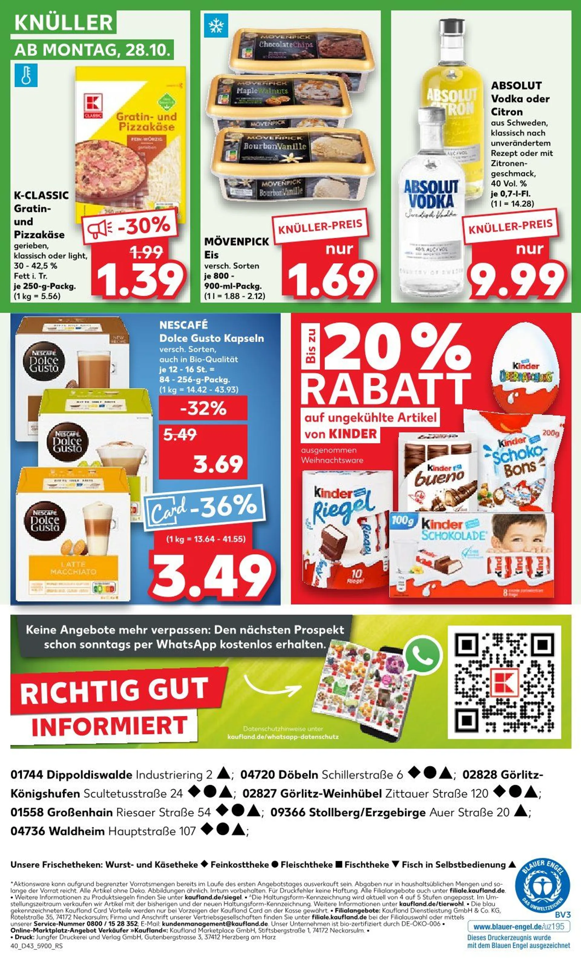 Kaufland Prospekts von 24. Oktober bis 30. Oktober 2024 - Prospekt seite 40